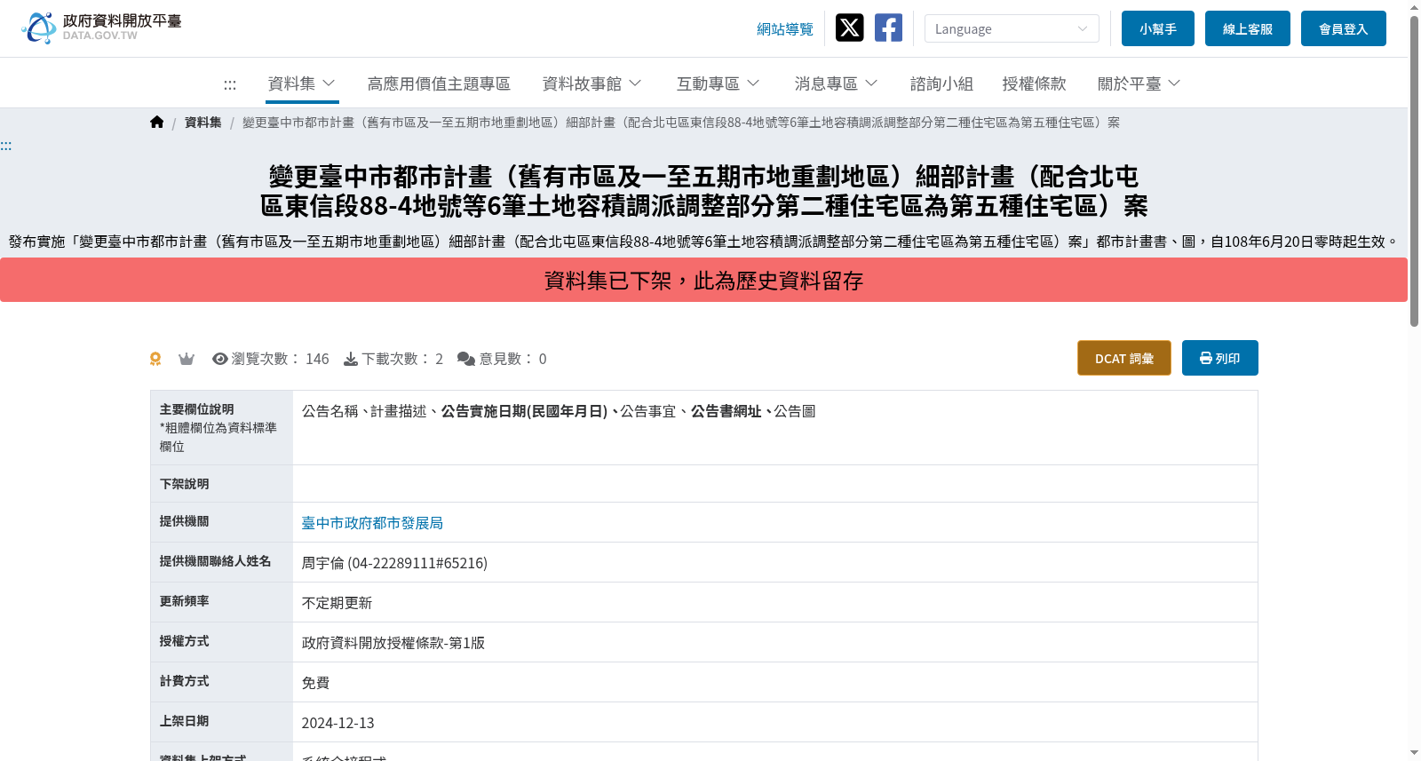 變更臺中市都市計畫(舊有市區及一至五期市地重劃地區)細部計畫(配合北屯區東信段88-4地號等6筆土地容積調派調整部分第二種住宅區為第五種住宅區)案 数据集图片