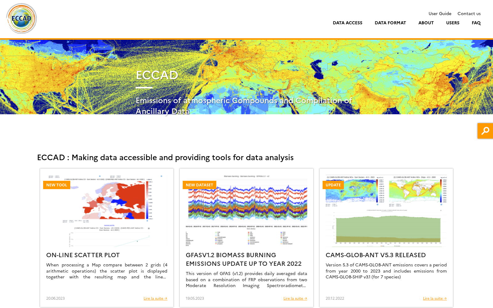 ECCAD - the GEIA database 数据集图片