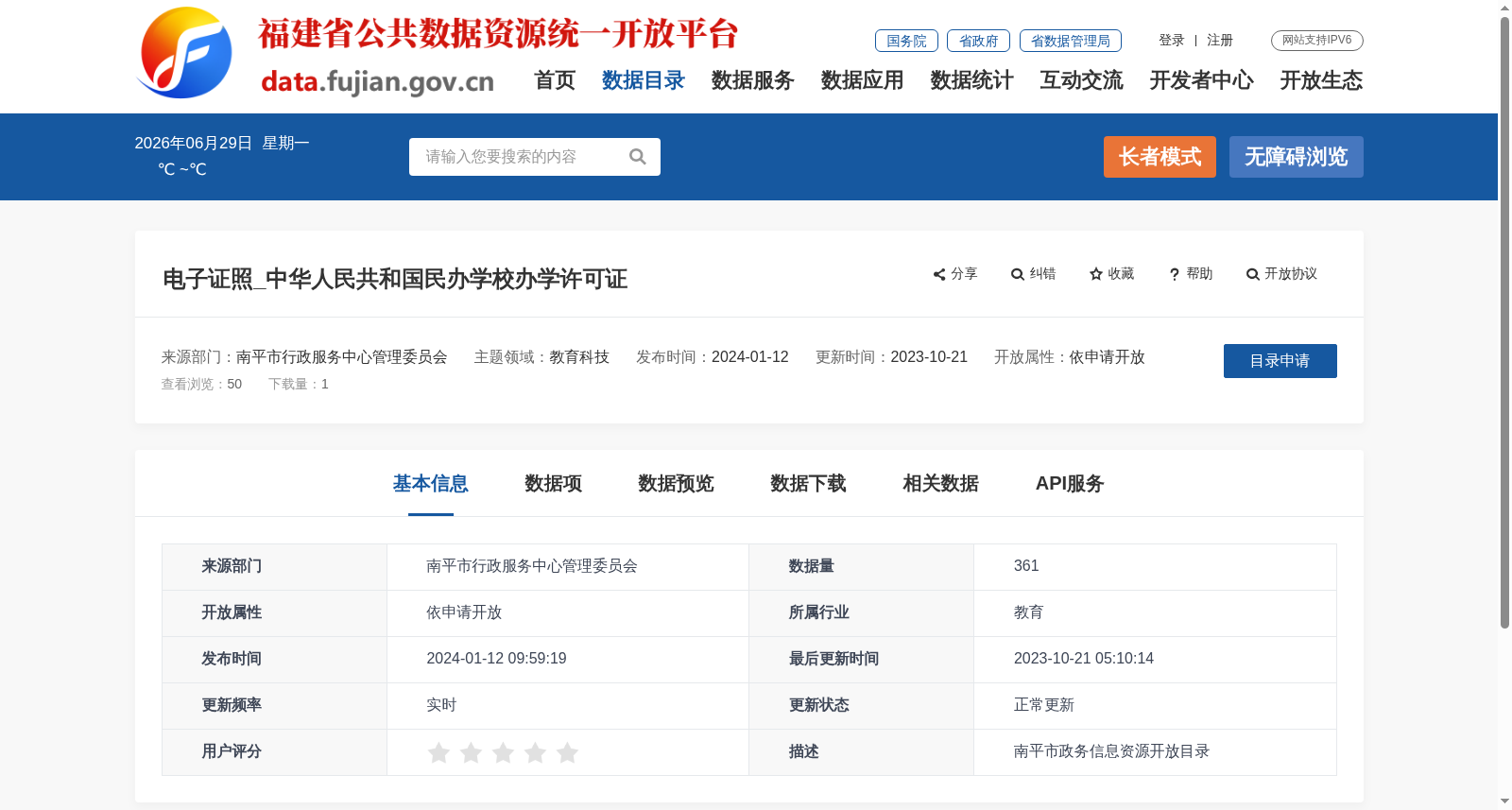 电子证照_中华人民共和国民办学校办学许可证 数据集图片