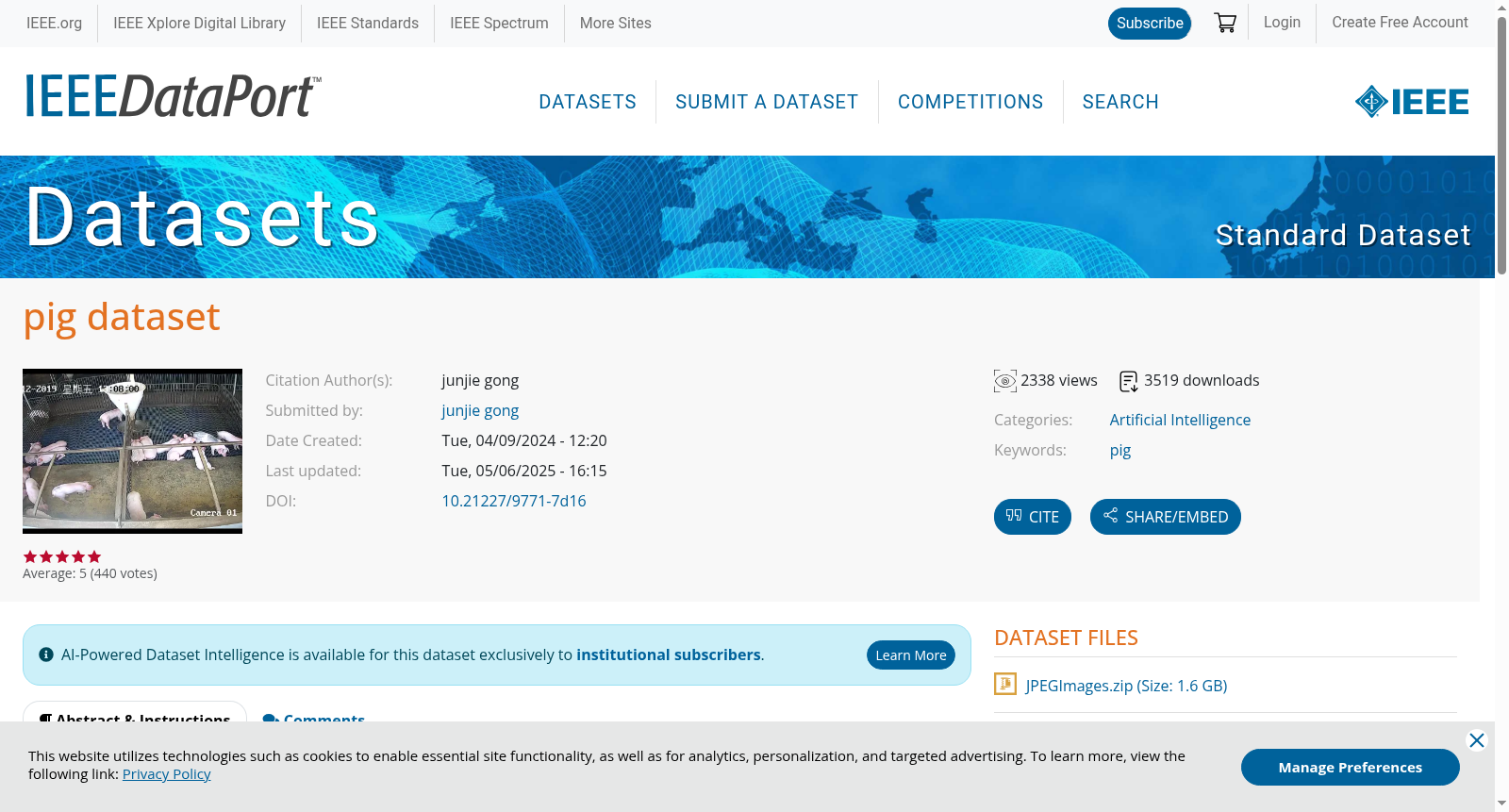 pig dataset 数据集图片