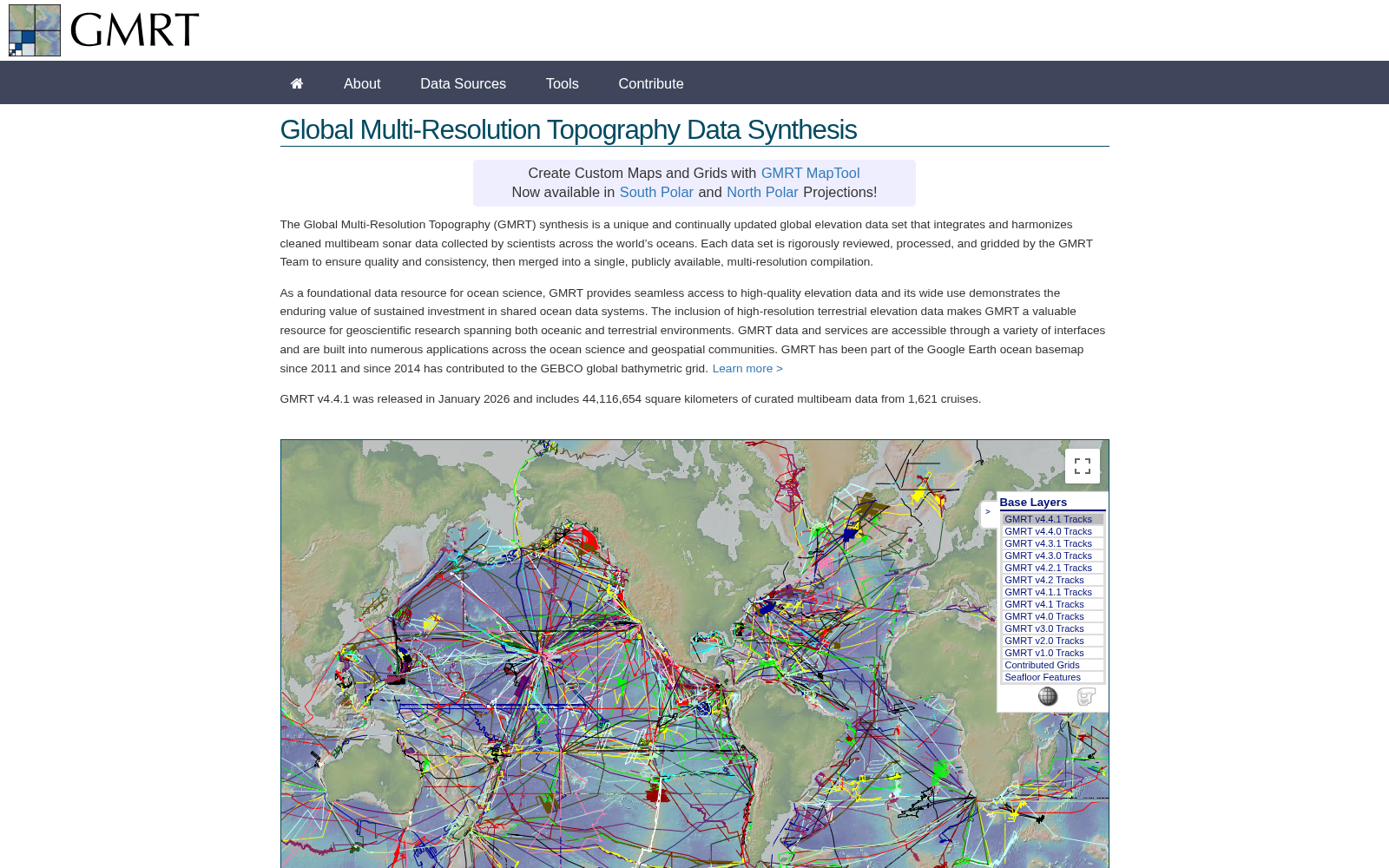 Global Multi-Resolution Topography 数据集图片