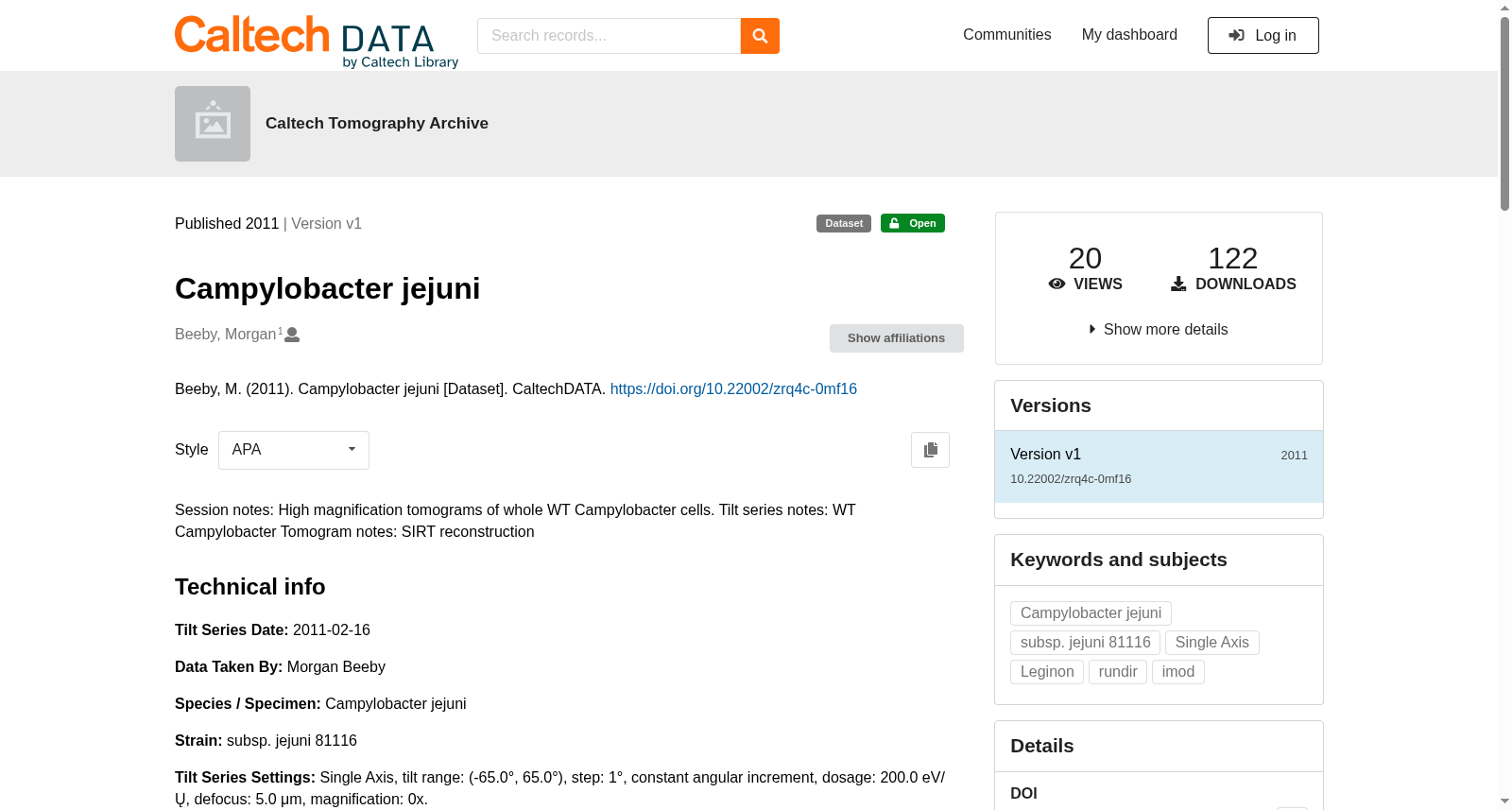 Campylobacter jejuni 数据集图片