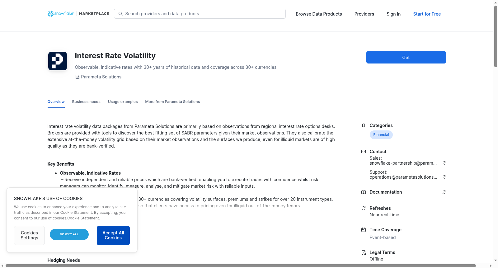 Interest Rate Volatility 数据集图片