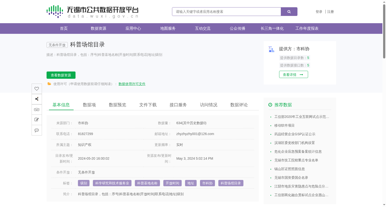 科普场馆目录 数据集图片