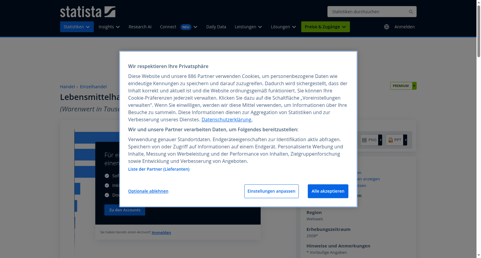 Import von Lebensmitteln aus Kolumbien 数据集图片