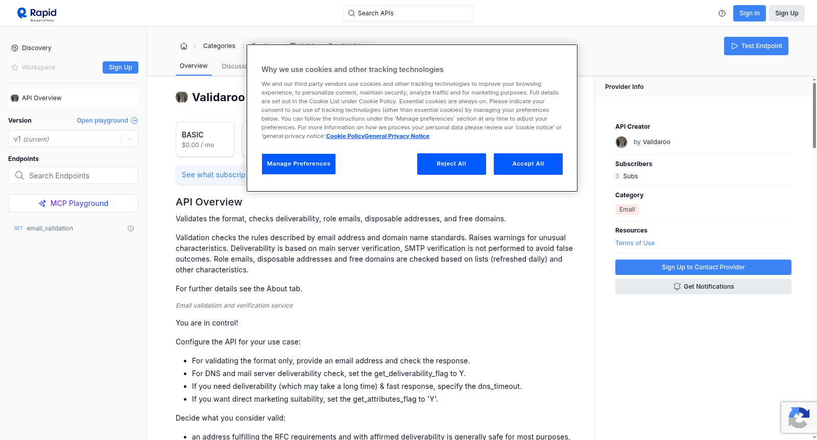 Validaroo Email Validator 数据集图片