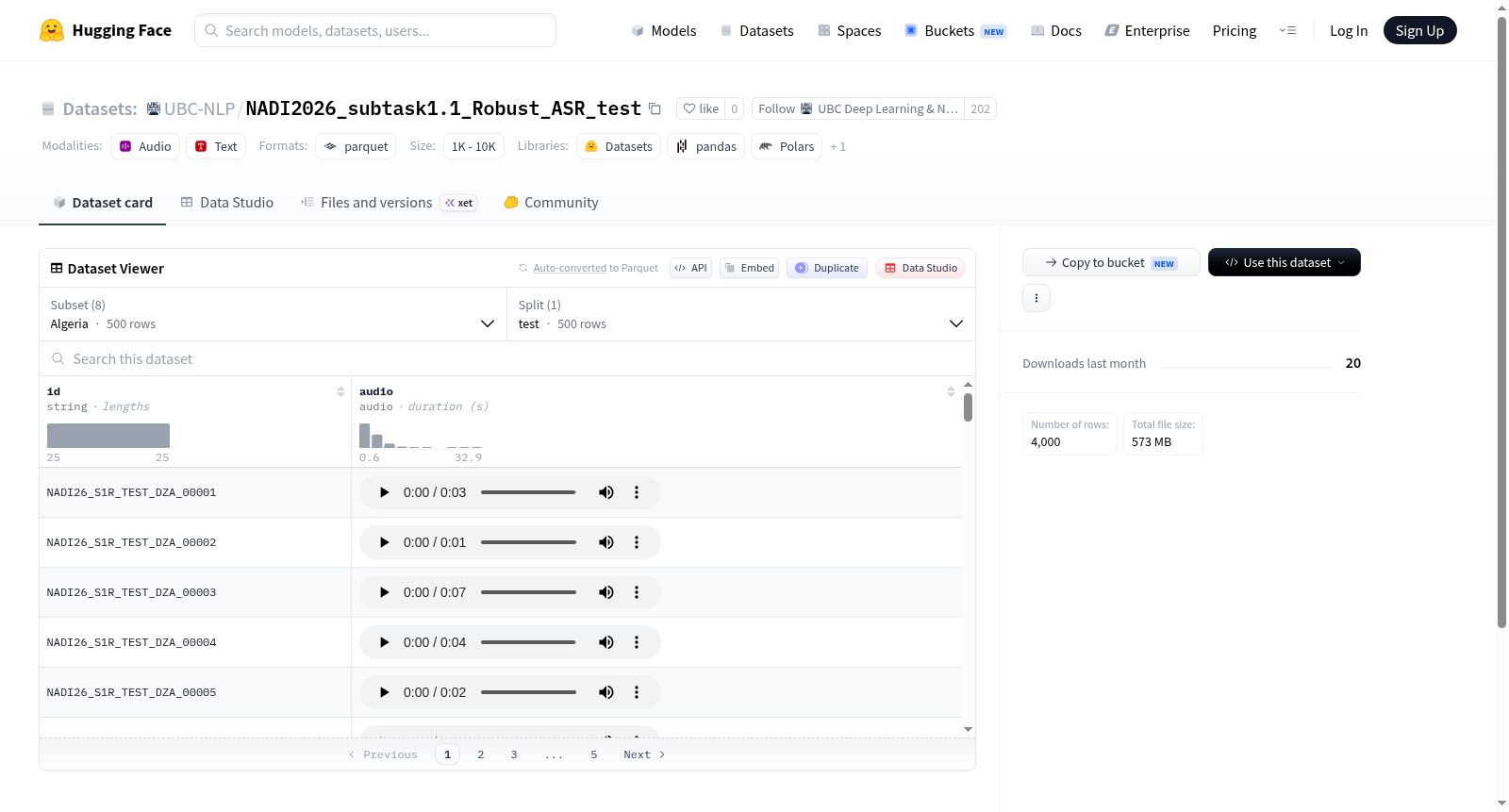 UBC-NLP/NADI2026_subtask1.1_Robust_ASR_test 数据集图片