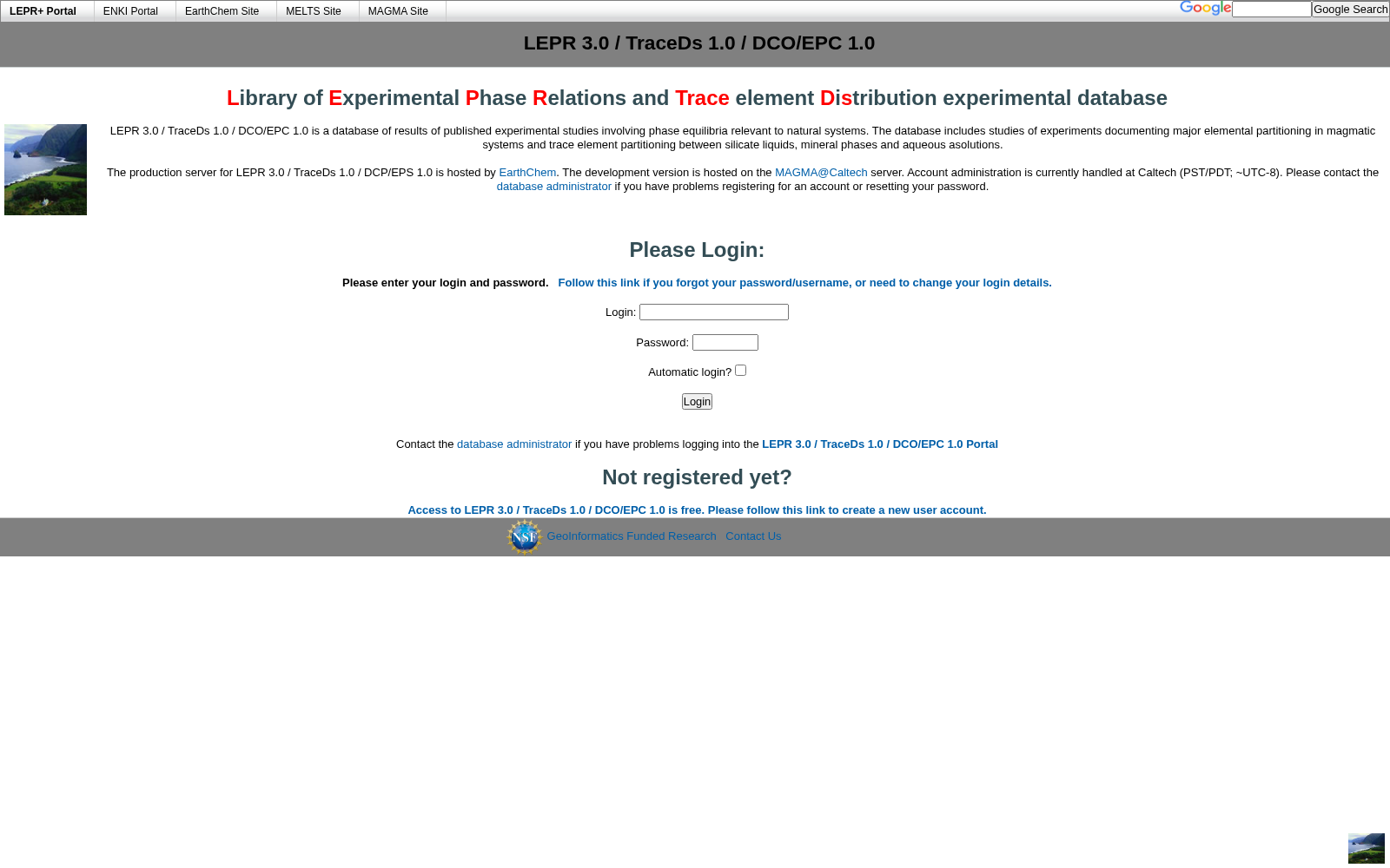 LEPR - Library of Experimental Phase Relations 数据集图片