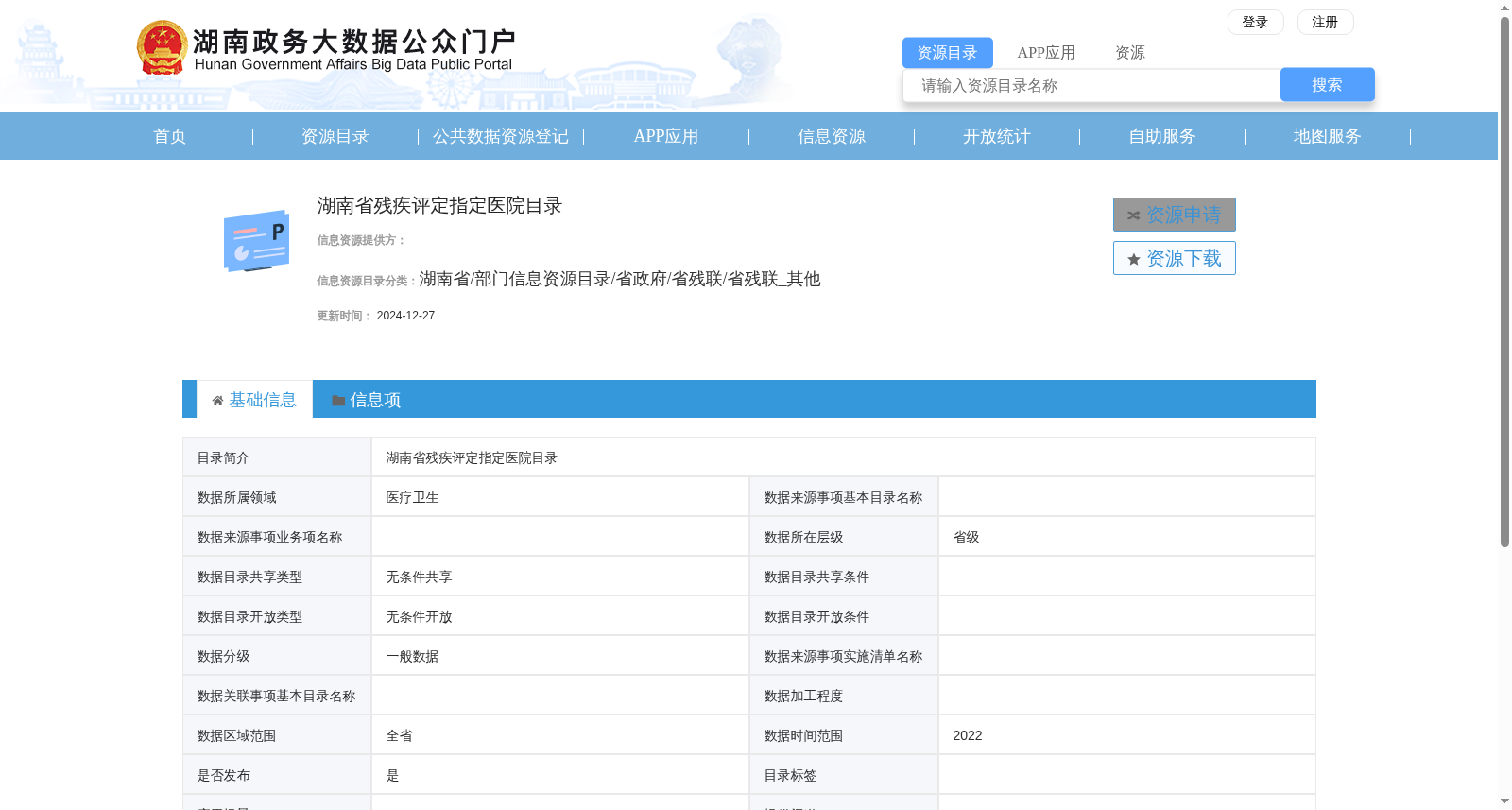 湖南省残疾评定指定医院目录 数据集图片