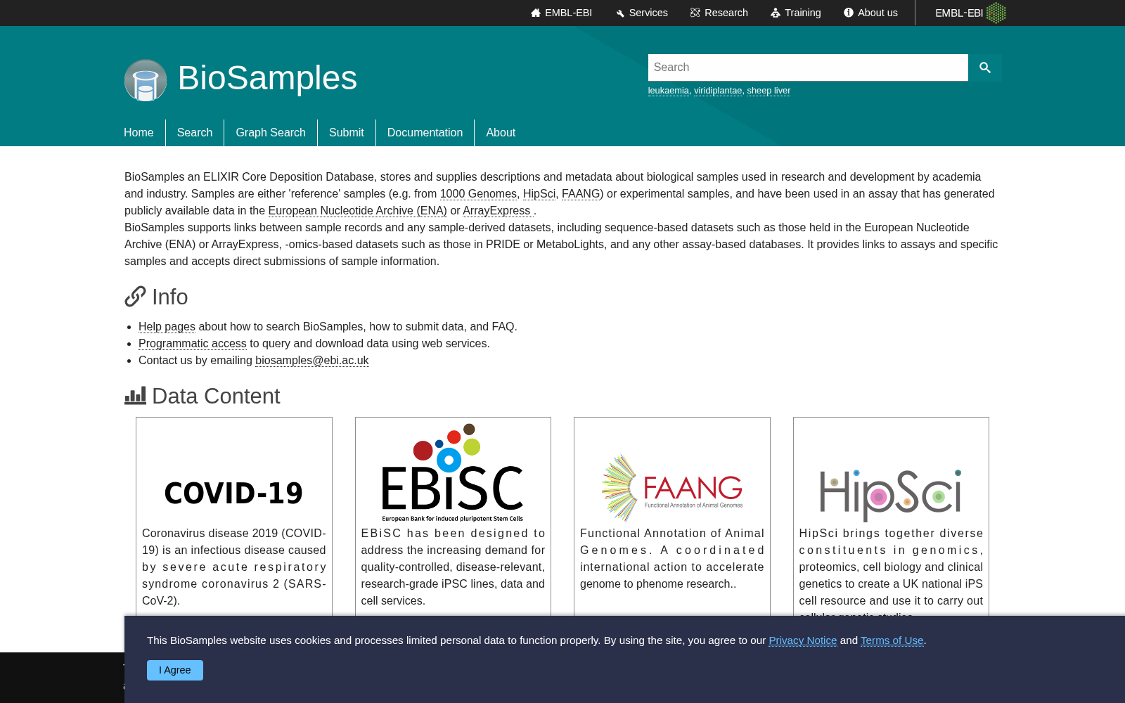 BioSamples 数据集图片