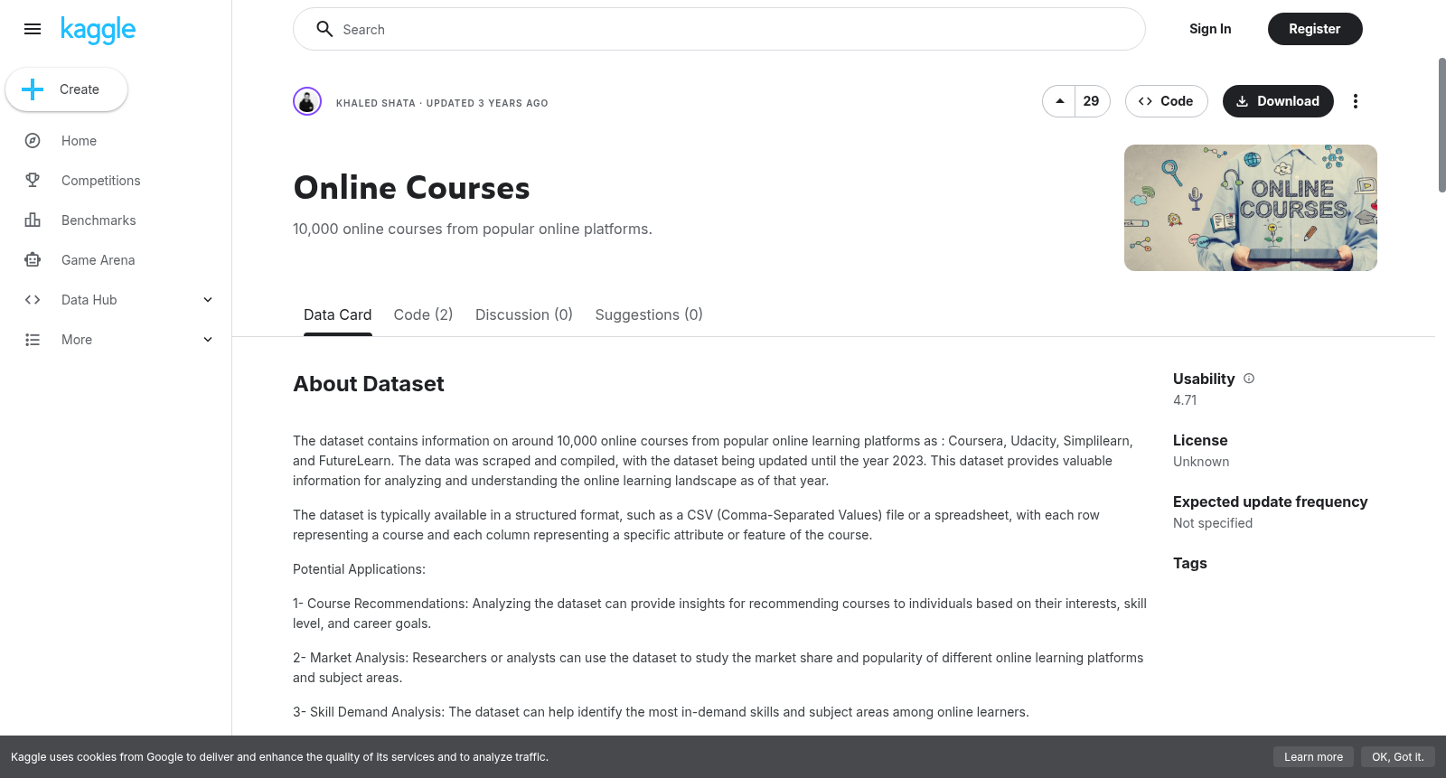 Online Courses 数据集图片
