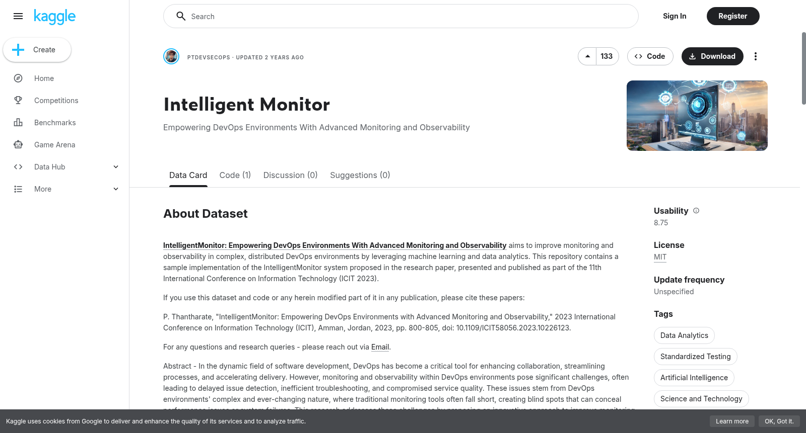 Intelligent Monitor 数据集图片