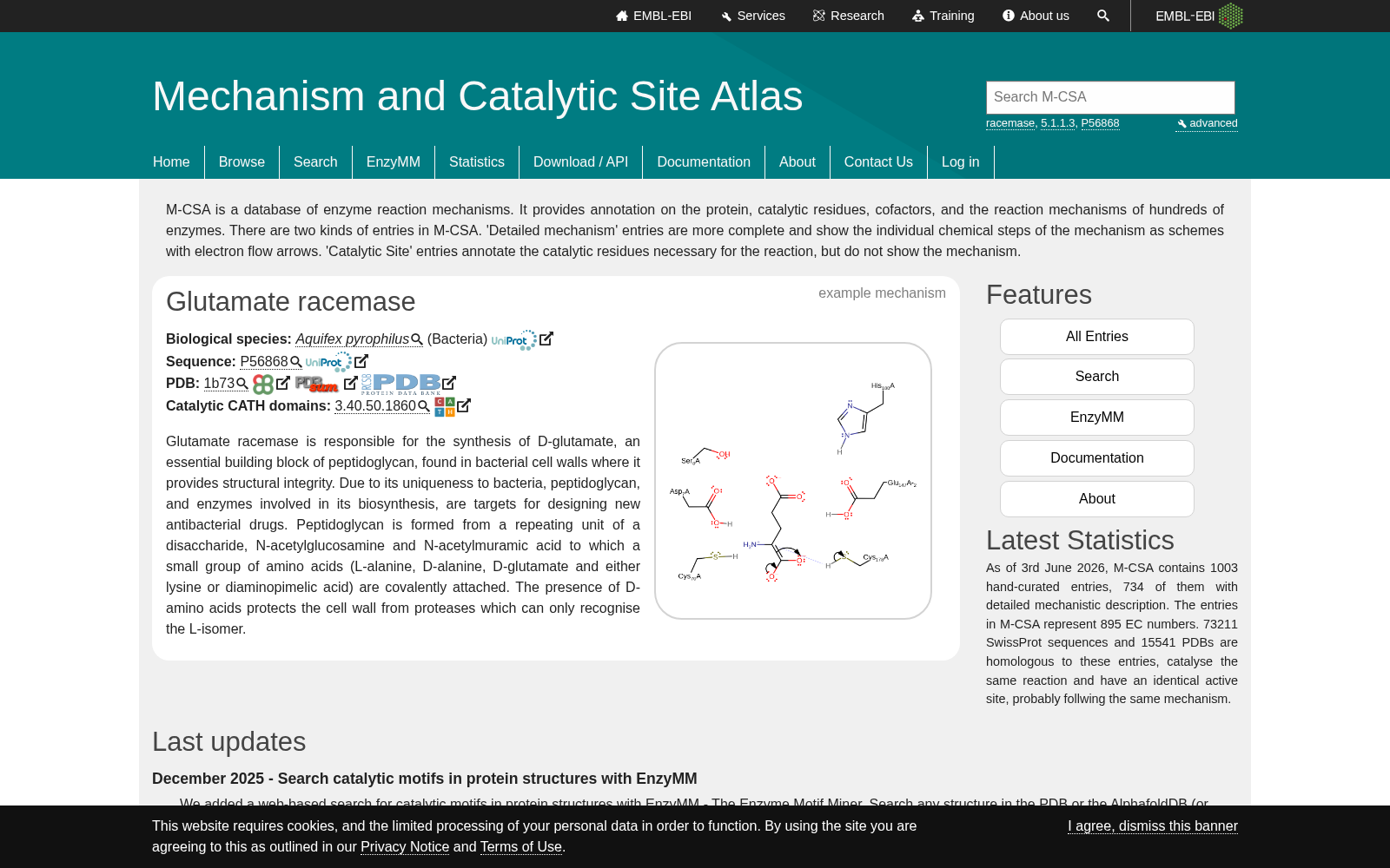Mechanism and Catalytic Site Atlas 数据集图片