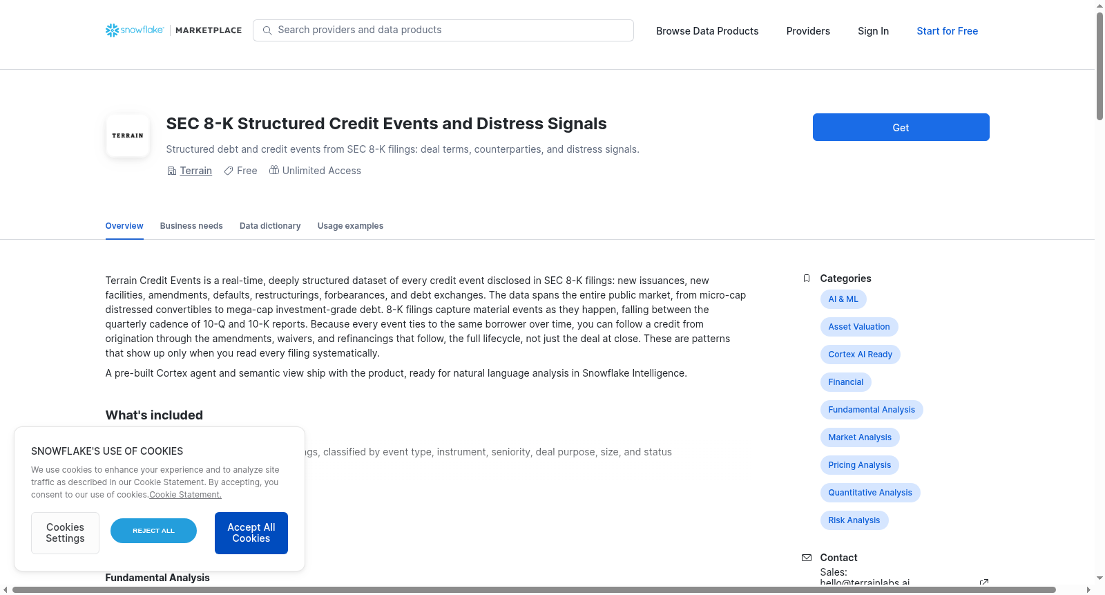 SEC 8-K Structured Credit Events and Distress Signals 数据集图片