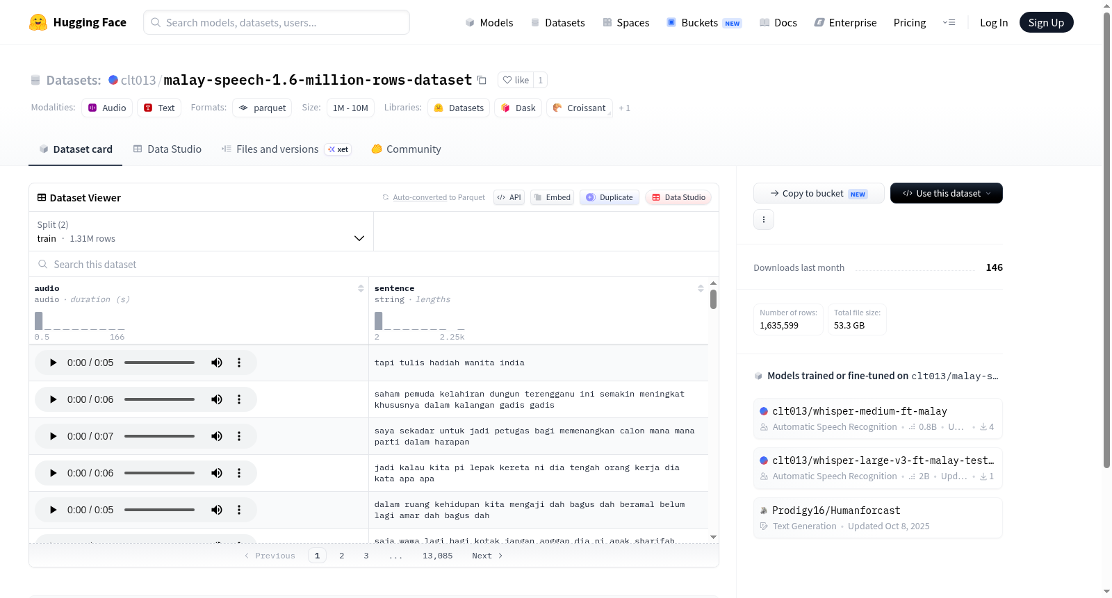 clt013/malay-speech-1.6-million-rows-dataset 数据集图片