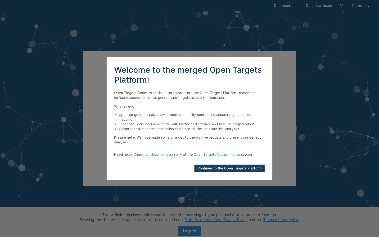 Open Targets Genetics 数据集图片