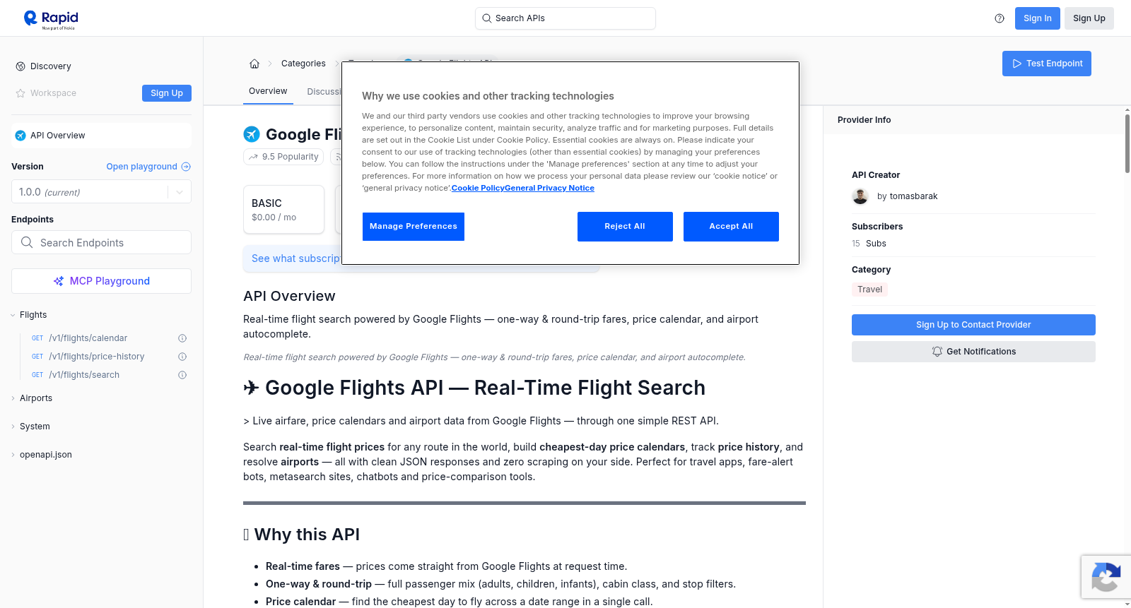 Google Flights API 数据集图片