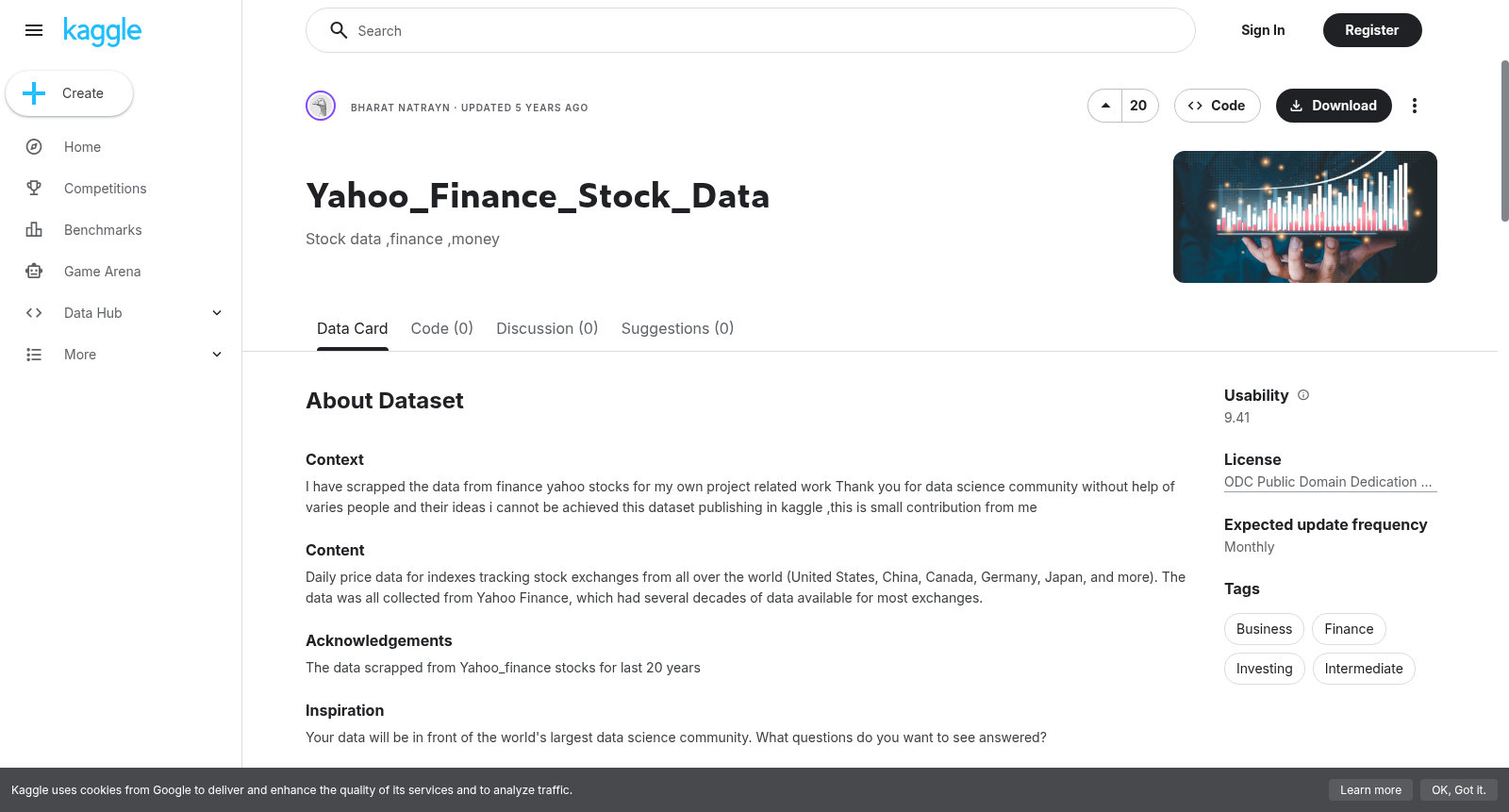 Yahoo_Finance_Stock_Data 数据集图片