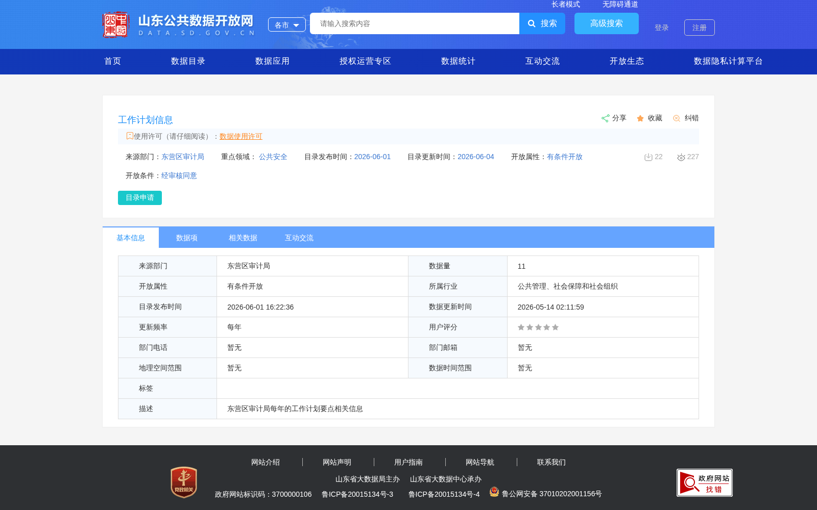工作计划信息 数据集图片