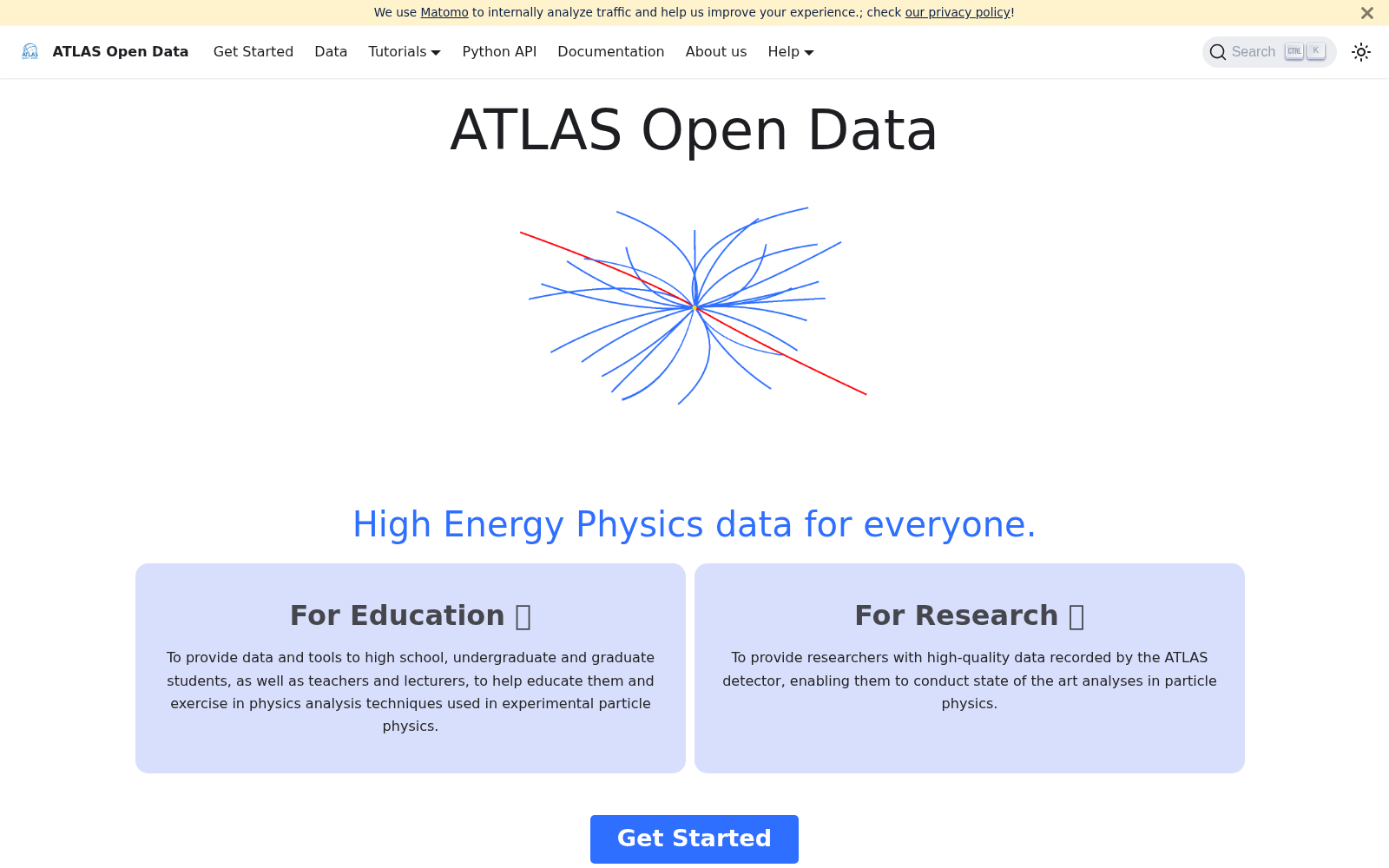 ATLAS Experiment Open Data 数据集图片