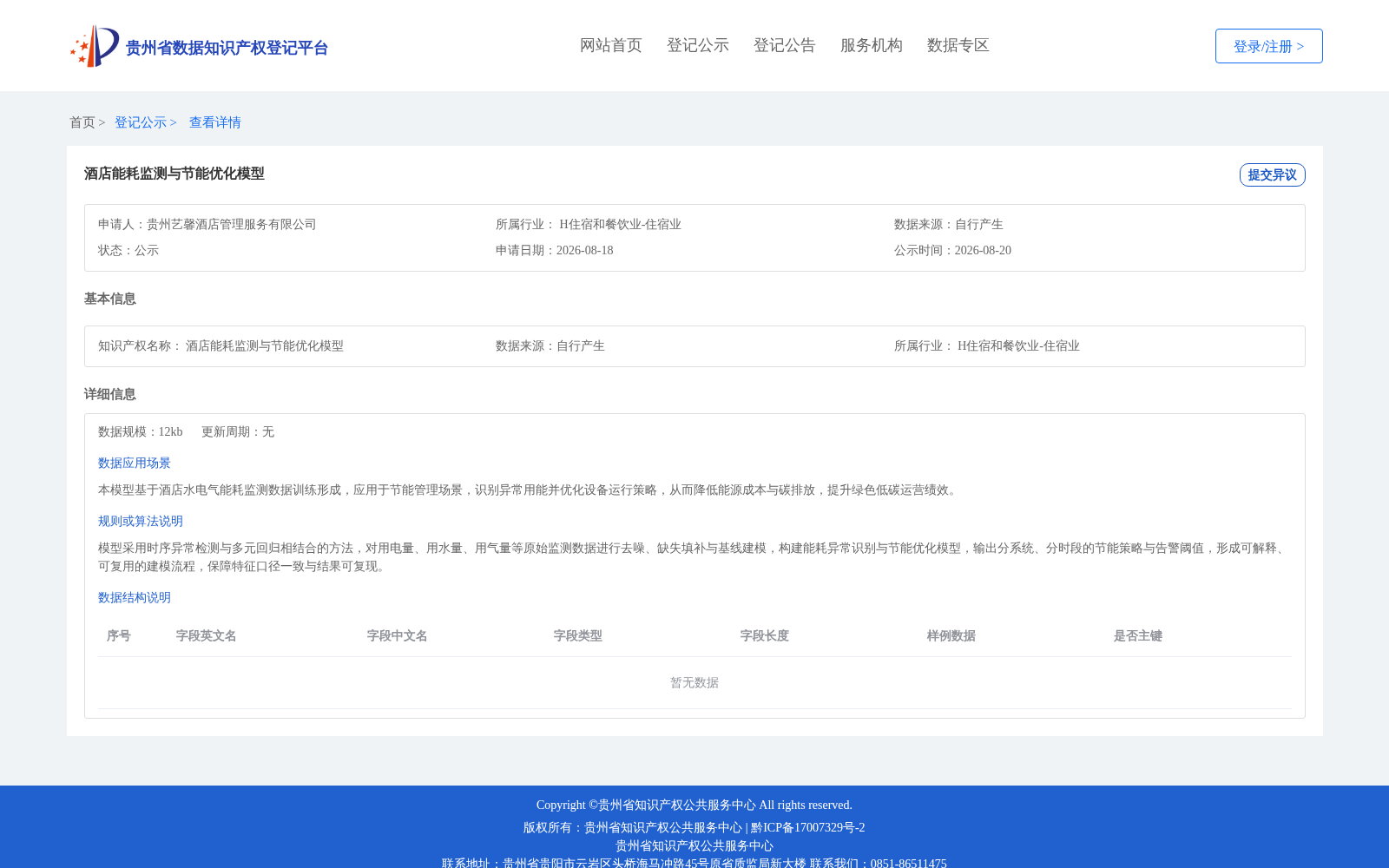 酒店能耗监测与节能优化模型 数据集图片