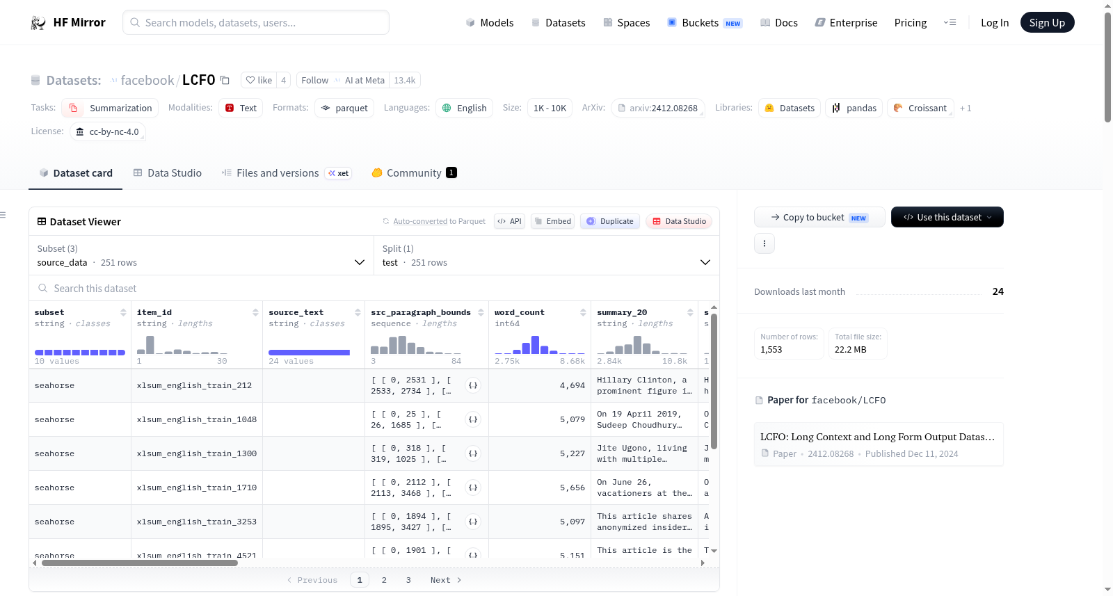 facebook/LCFO 数据集图片
