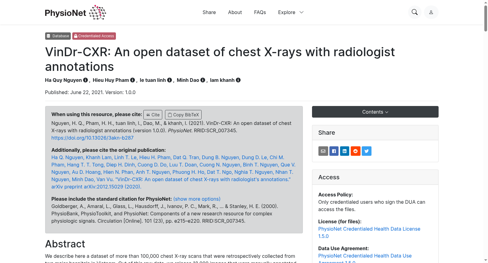 VinDr-CXR: An open dataset of chest X-rays with radiologist annotations 数据集图片