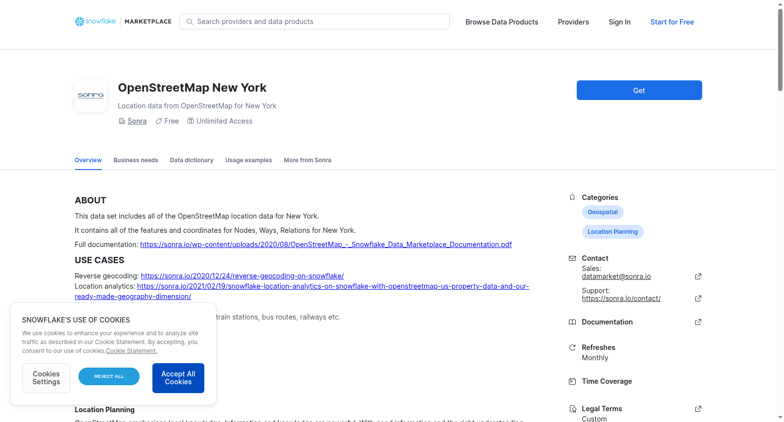 OpenStreetMap New York 数据集图片