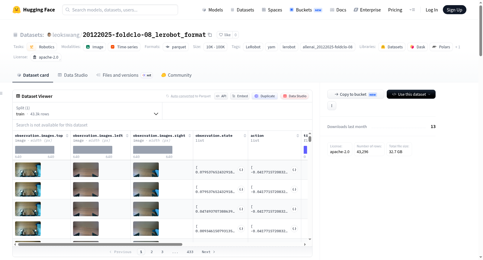 leokswang/20122025-foldclo-08_lerobot_format 数据集图片