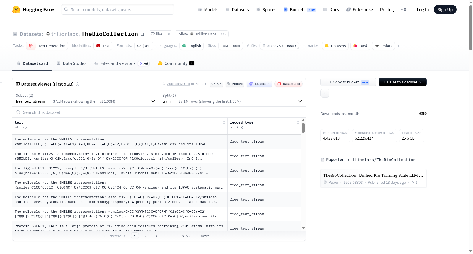 trillionlabs/TheBioCollection 数据集图片