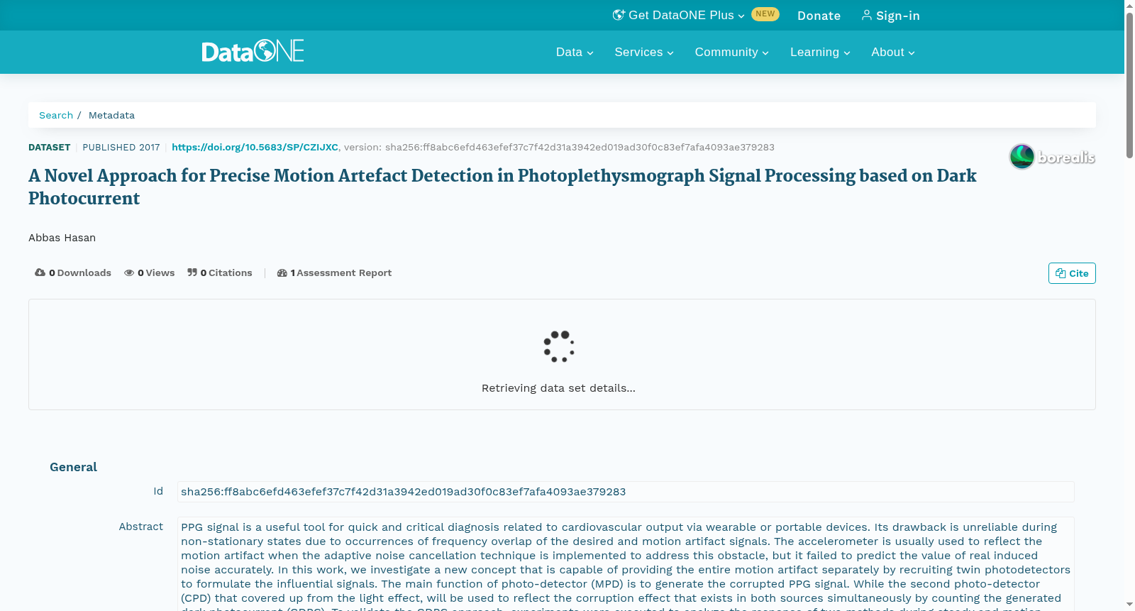 A Novel Approach for Precise Motion Artefact Detection in Photoplethysmograph Signal Processing based on Dark Photocurrent 数据集图片