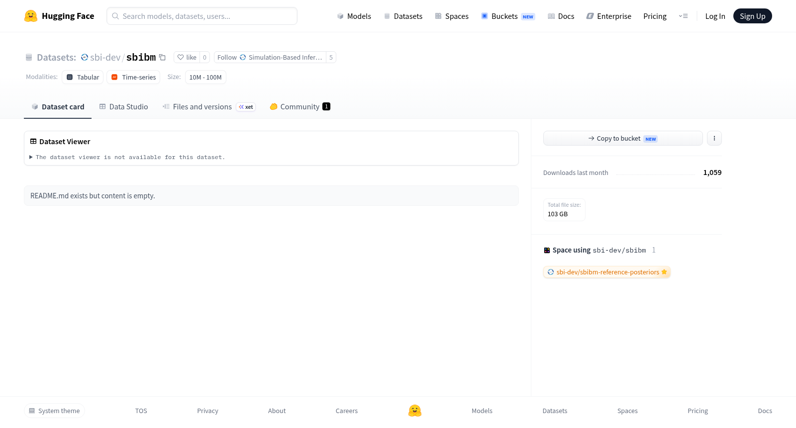sbi-dev/sbibm 数据集图片