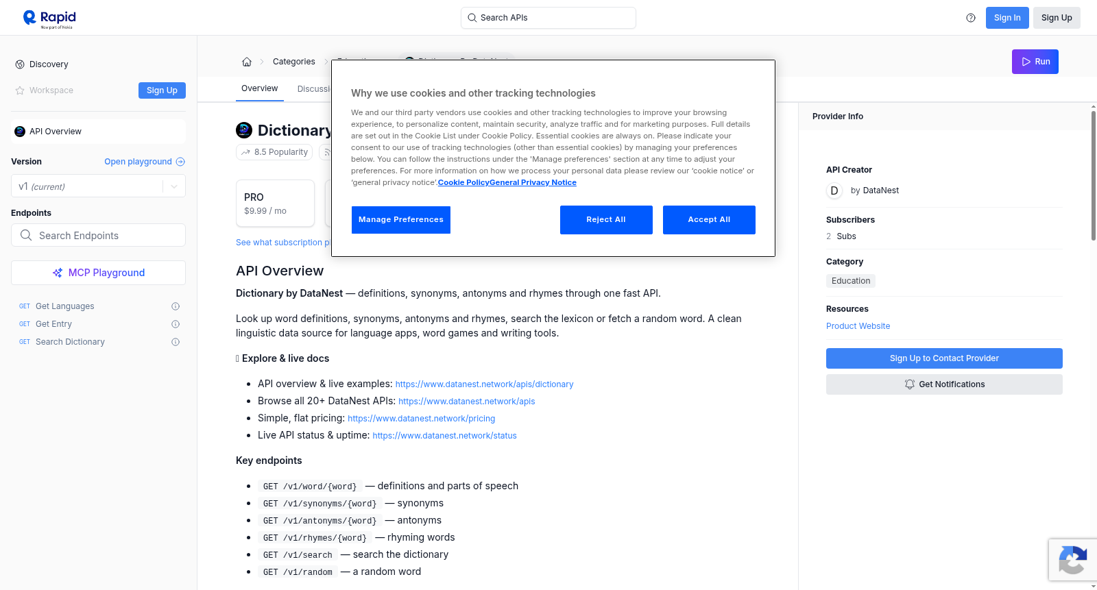 Dictionary by DataNest 数据集图片