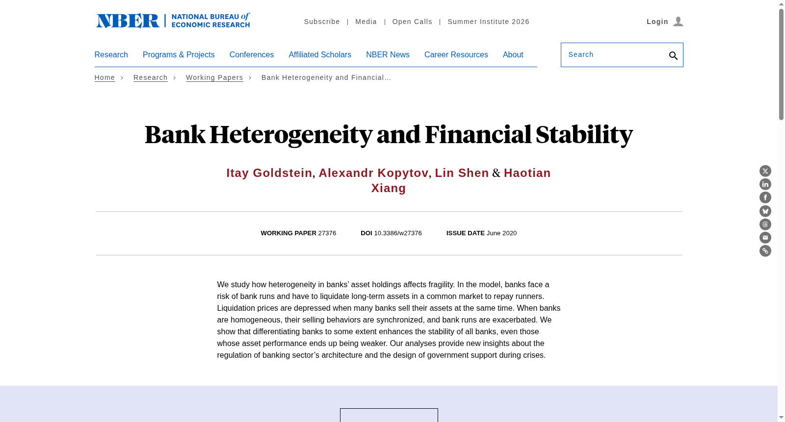 Bank Heterogeneity and Financial Stability 数据集图片
