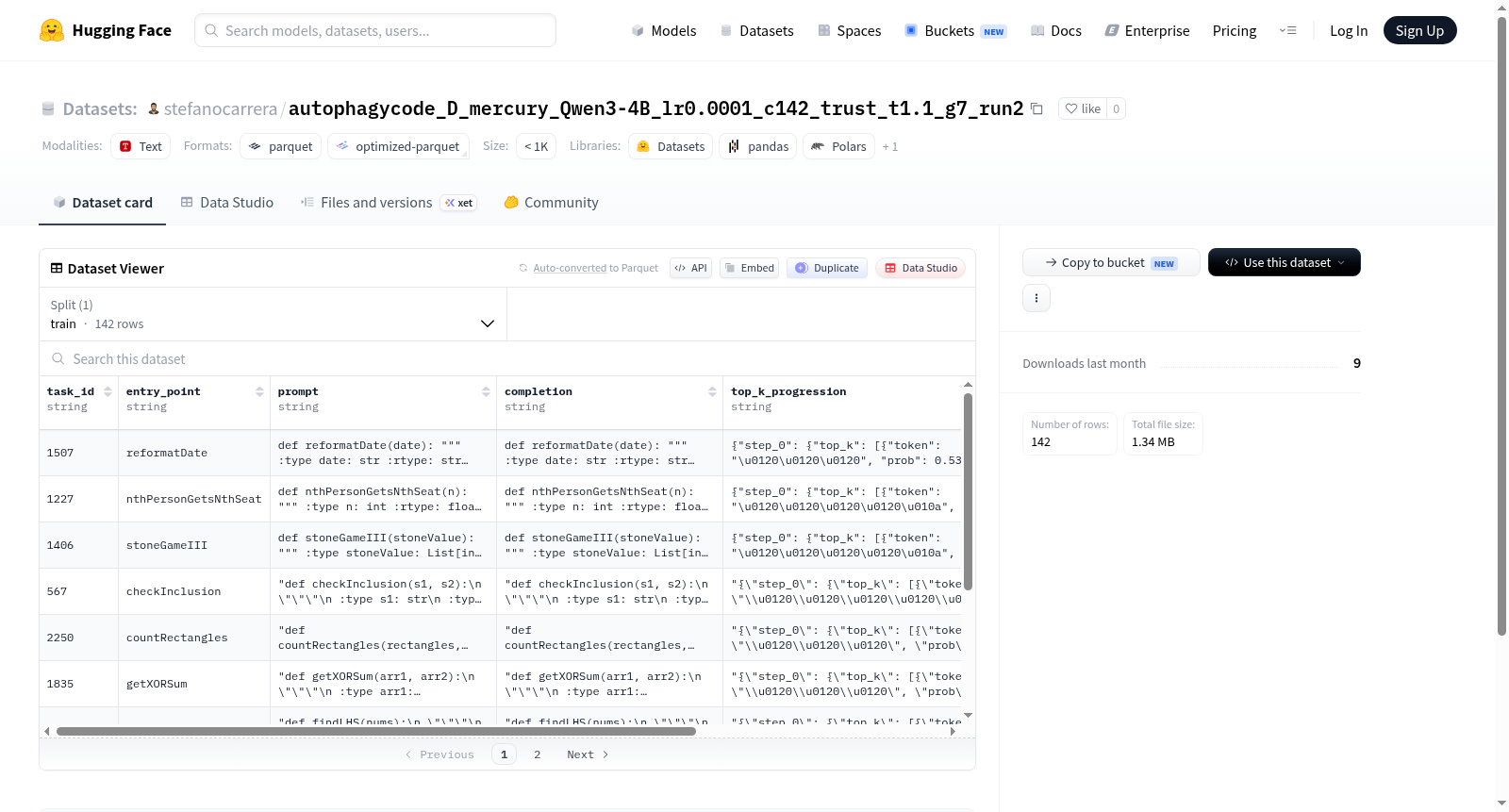 stefanocarrera/autophagycode_D_mercury_Qwen3-4B_lr0.0001_c142_trust_t1.1_g7_run2 数据集图片