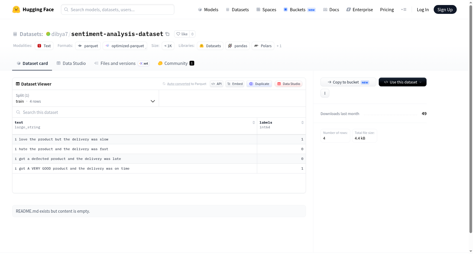 dibya7/sentiment-analysis-dataset 数据集图片