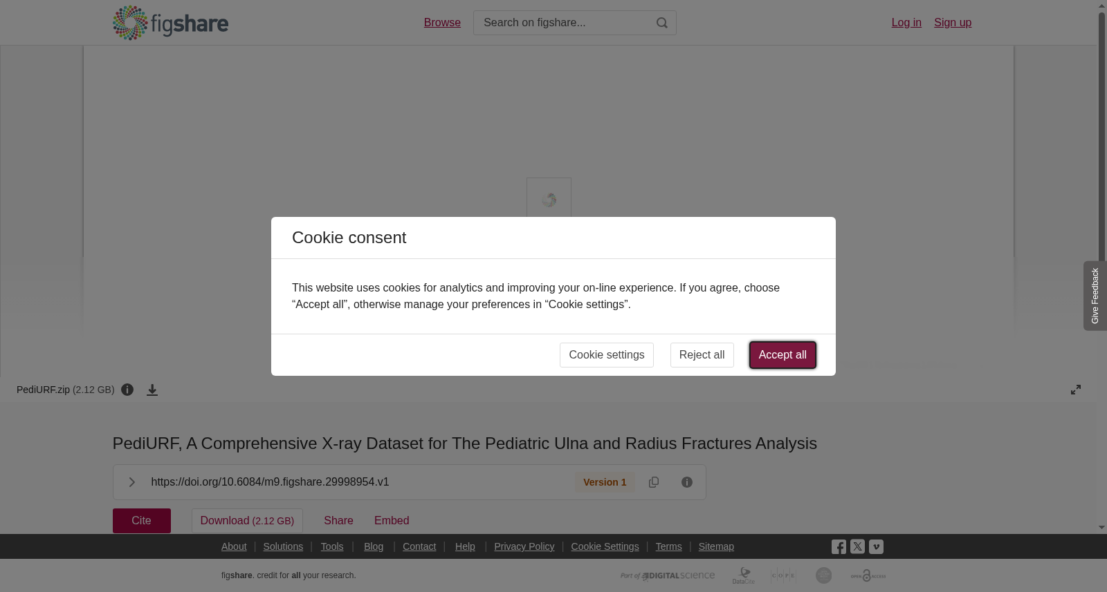 PediURF, A Comprehensive X-ray Dataset for The Pediatric Ulna and Radius Fractures Analysis 数据集图片