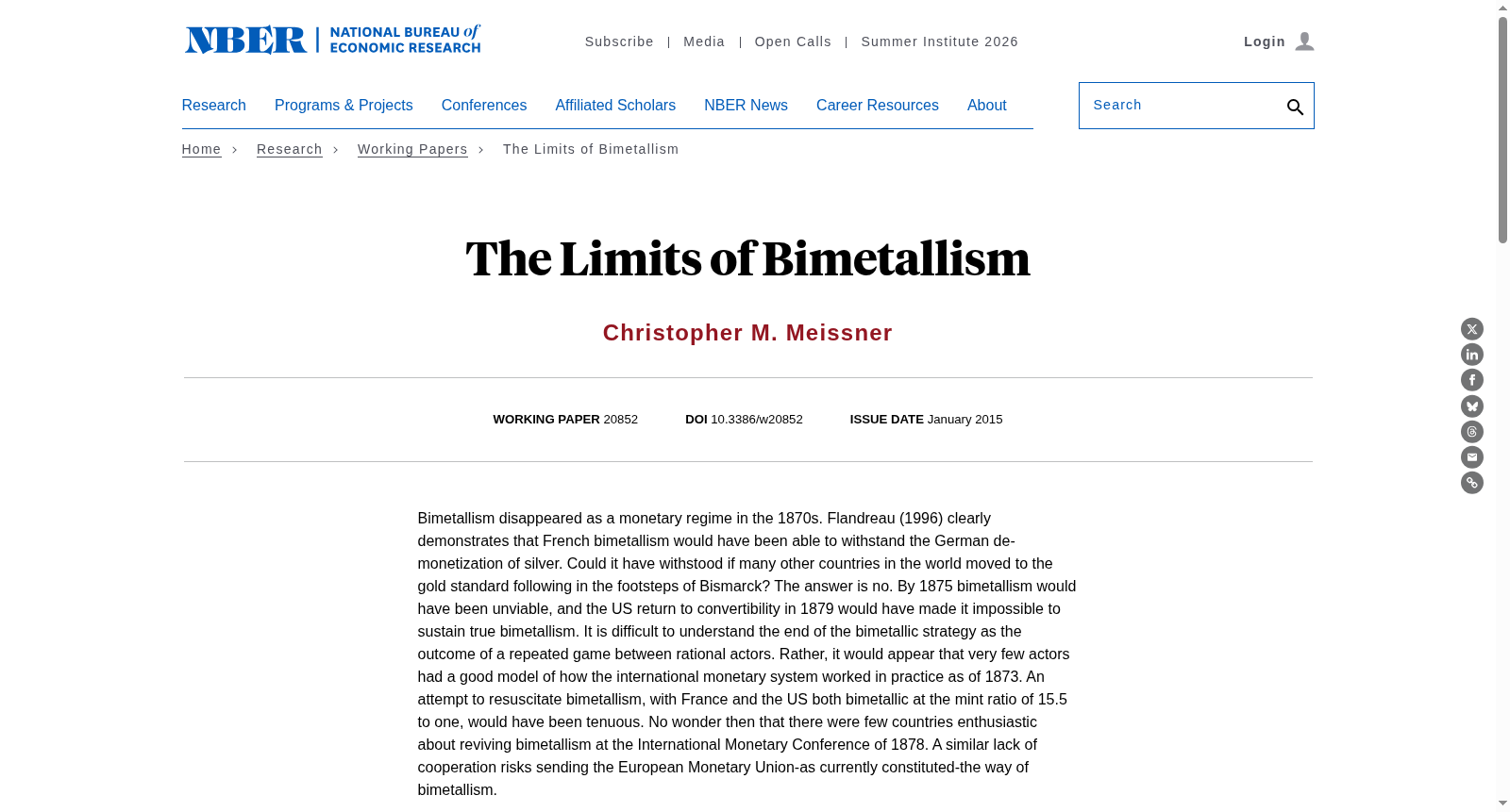 The Limits of Bimetallism 数据集图片