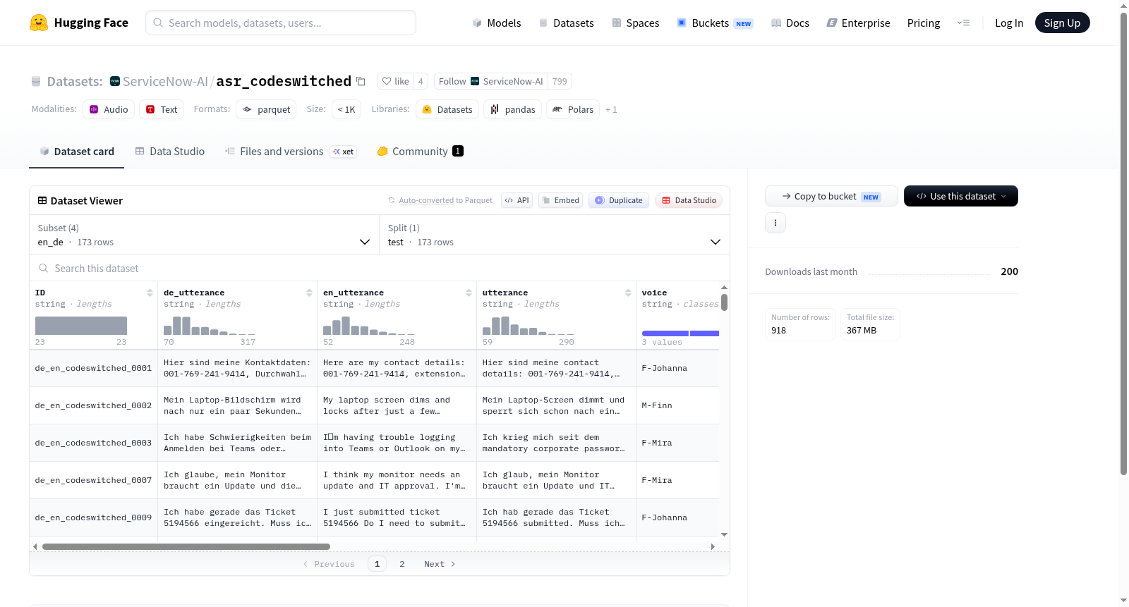 ServiceNow-AI/asr_codeswitched 数据集图片