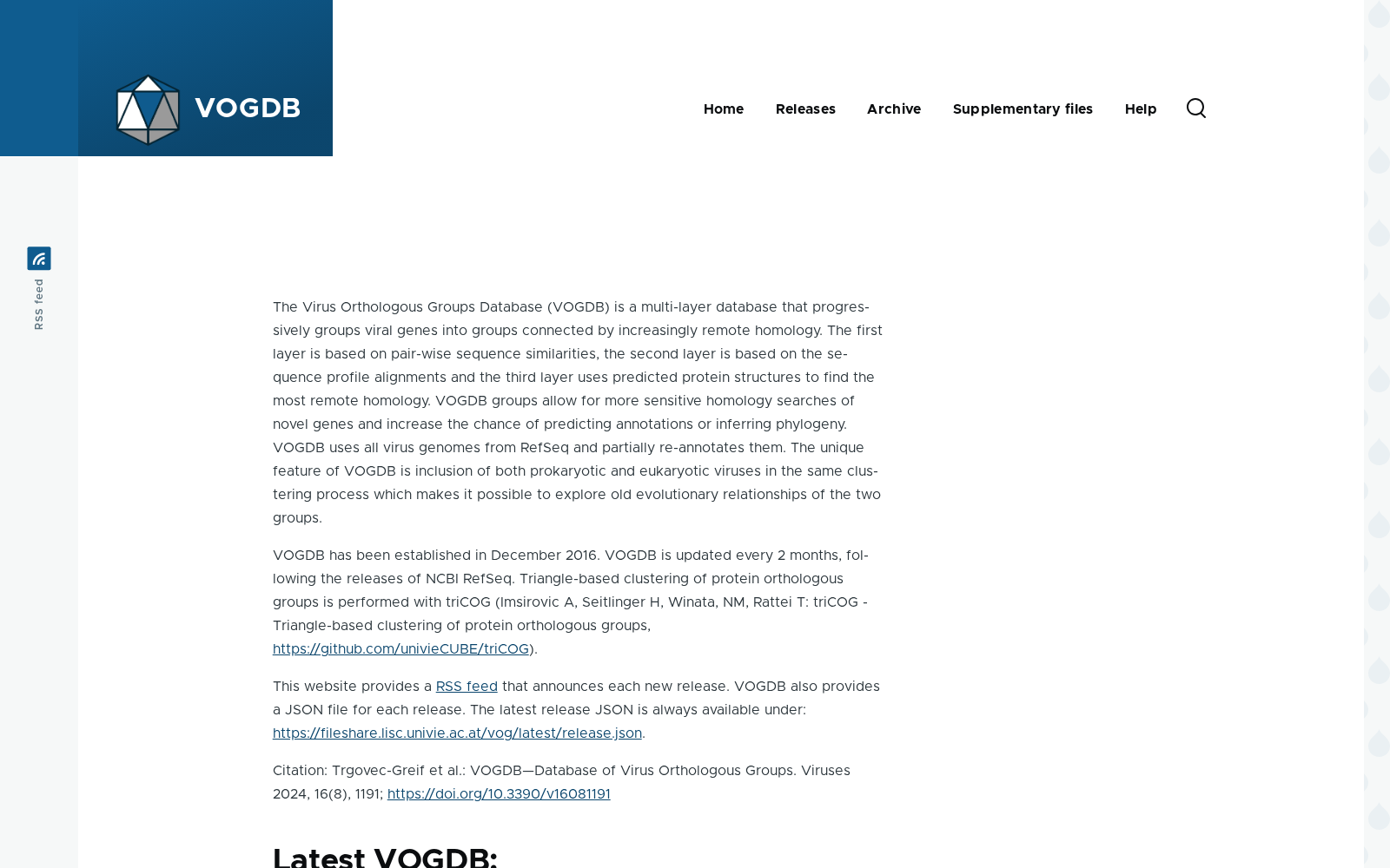 Virus Orthologous Groups Database 数据集图片