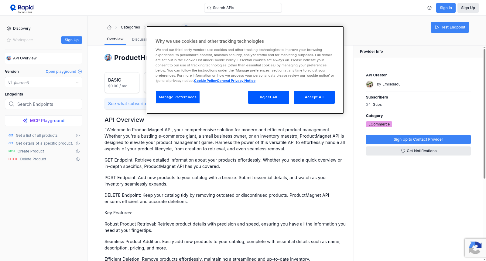 ProductHub API 数据集图片