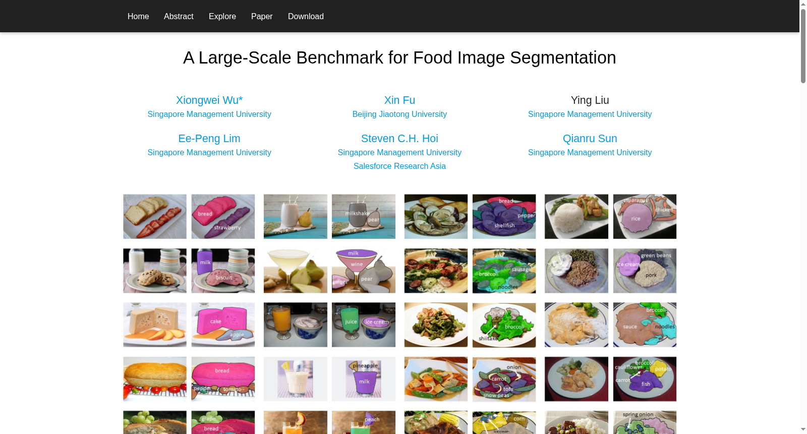 FoodSeg103 数据集图片