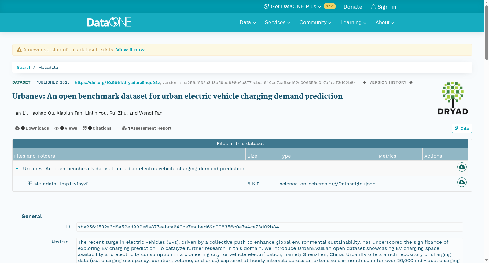 Urbanev: An open benchmark dataset for urban electric vehicle charging demand prediction 数据集图片