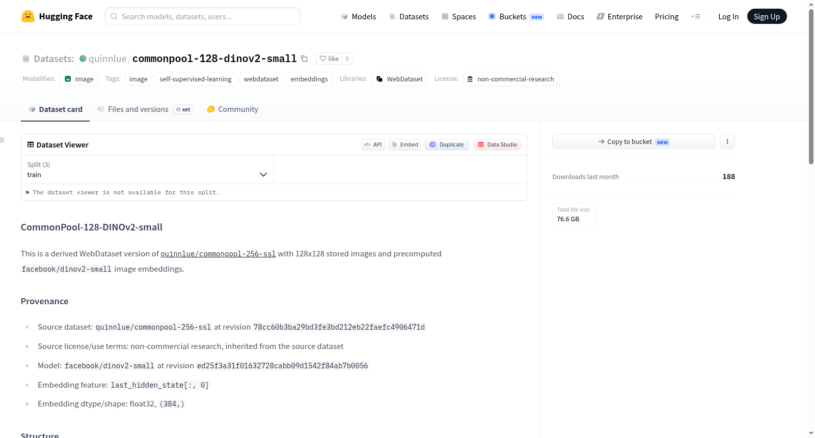 commonpool-128-dinov2-small 数据集图片