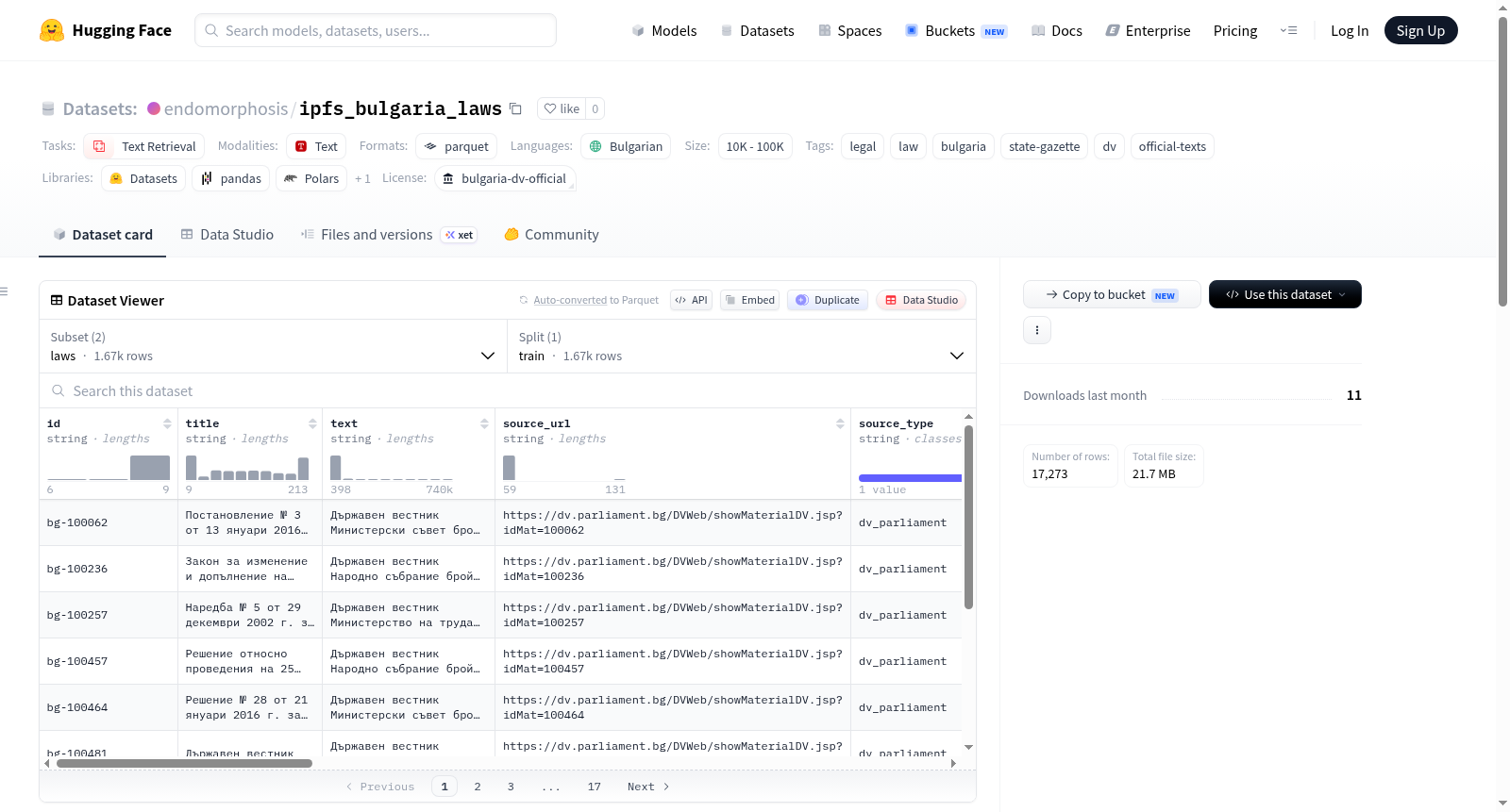 ipfs_bulgaria_laws 数据集图片