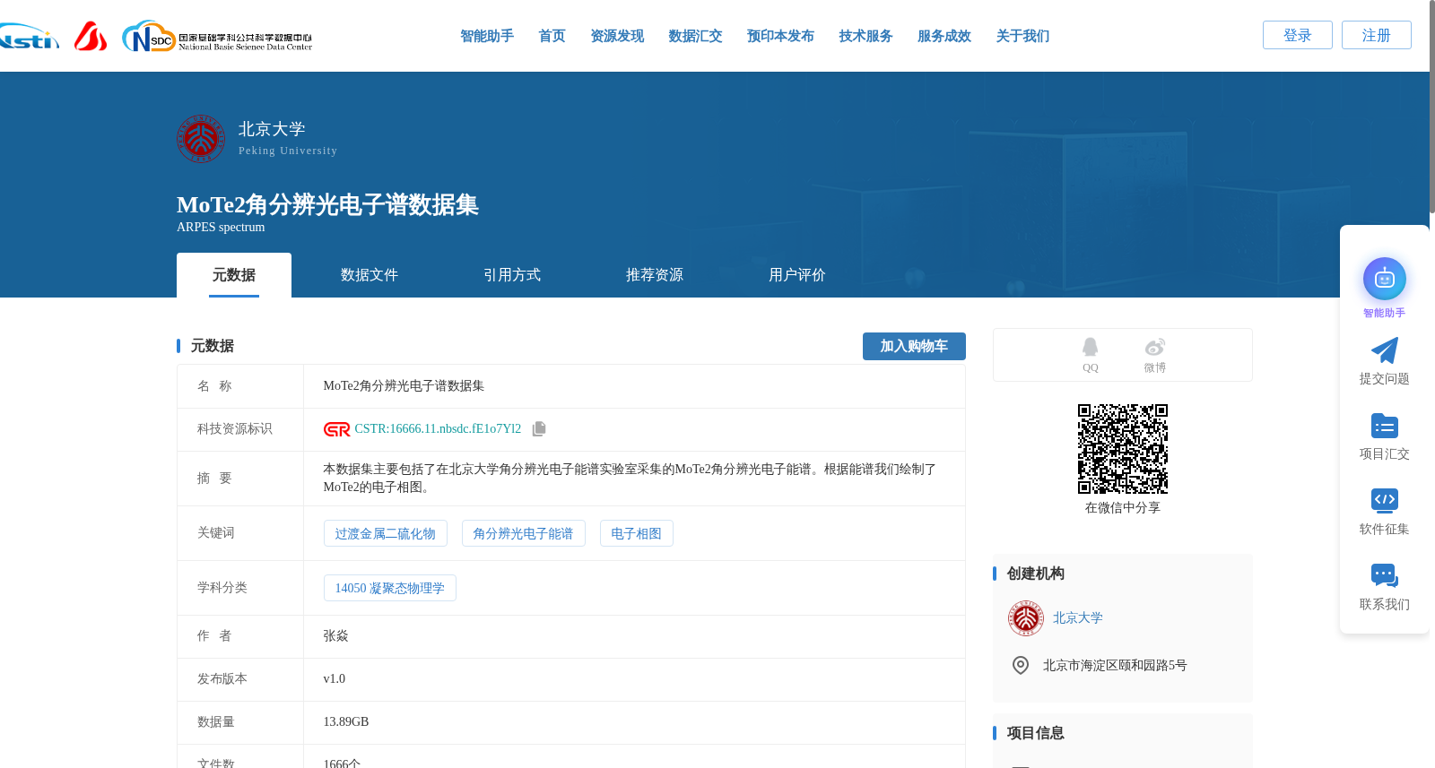 MoTe2角分辨光电子谱数据集 数据集图片