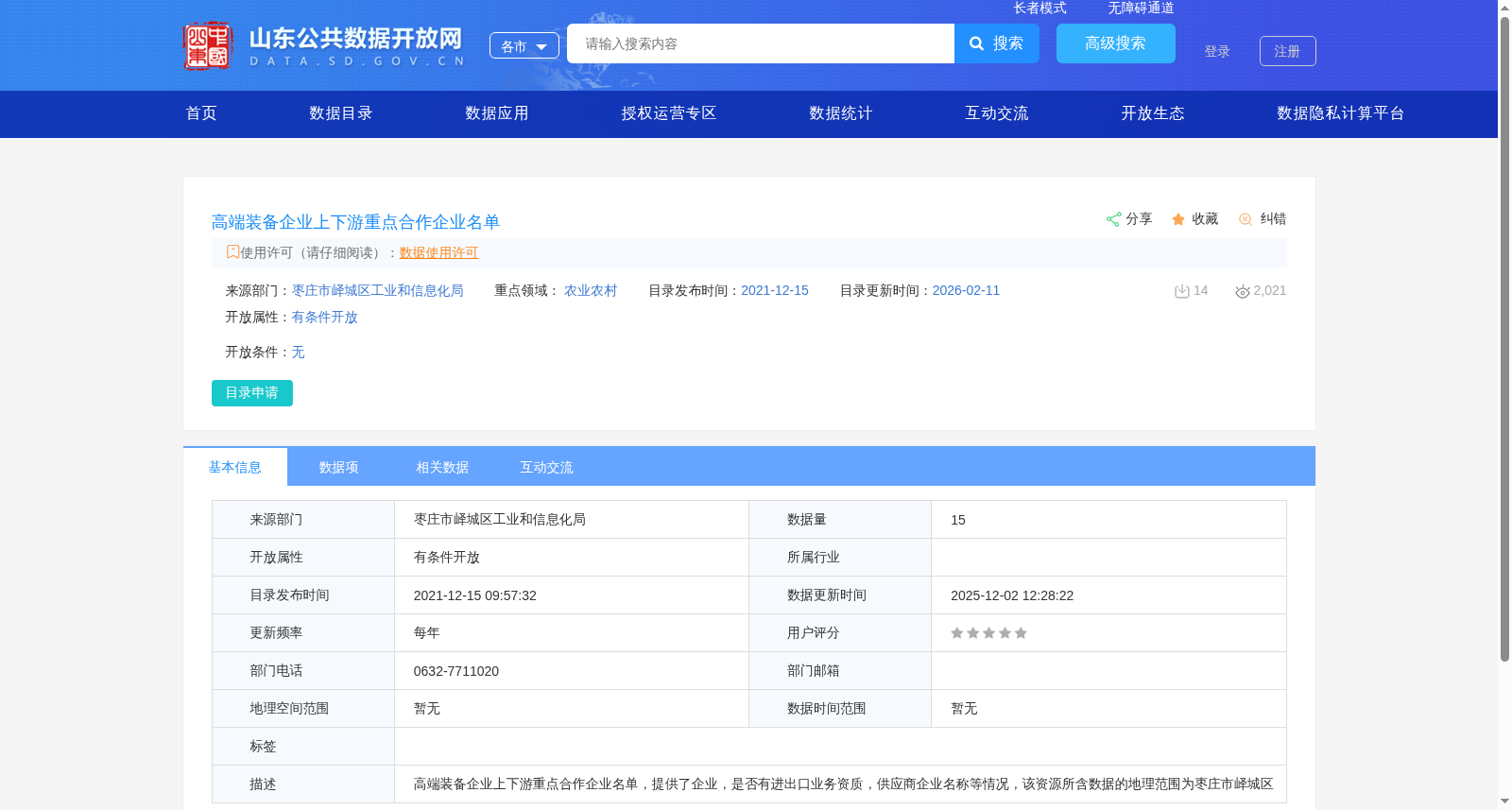 高端装备企业上下游重点合作企业名单 数据集图片