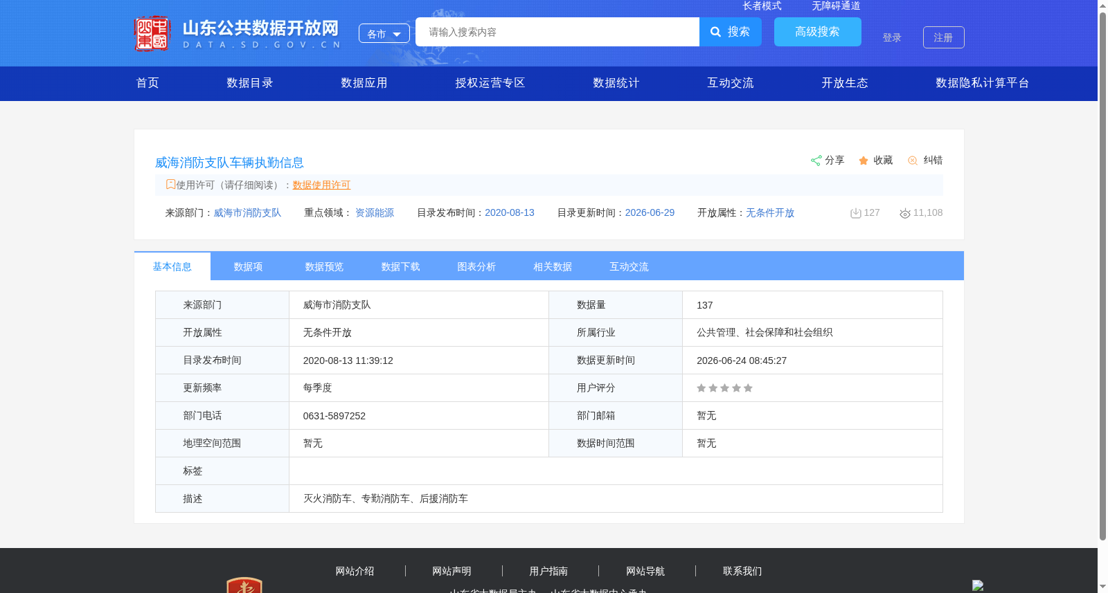 威海消防支队车辆执勤信息 数据集图片