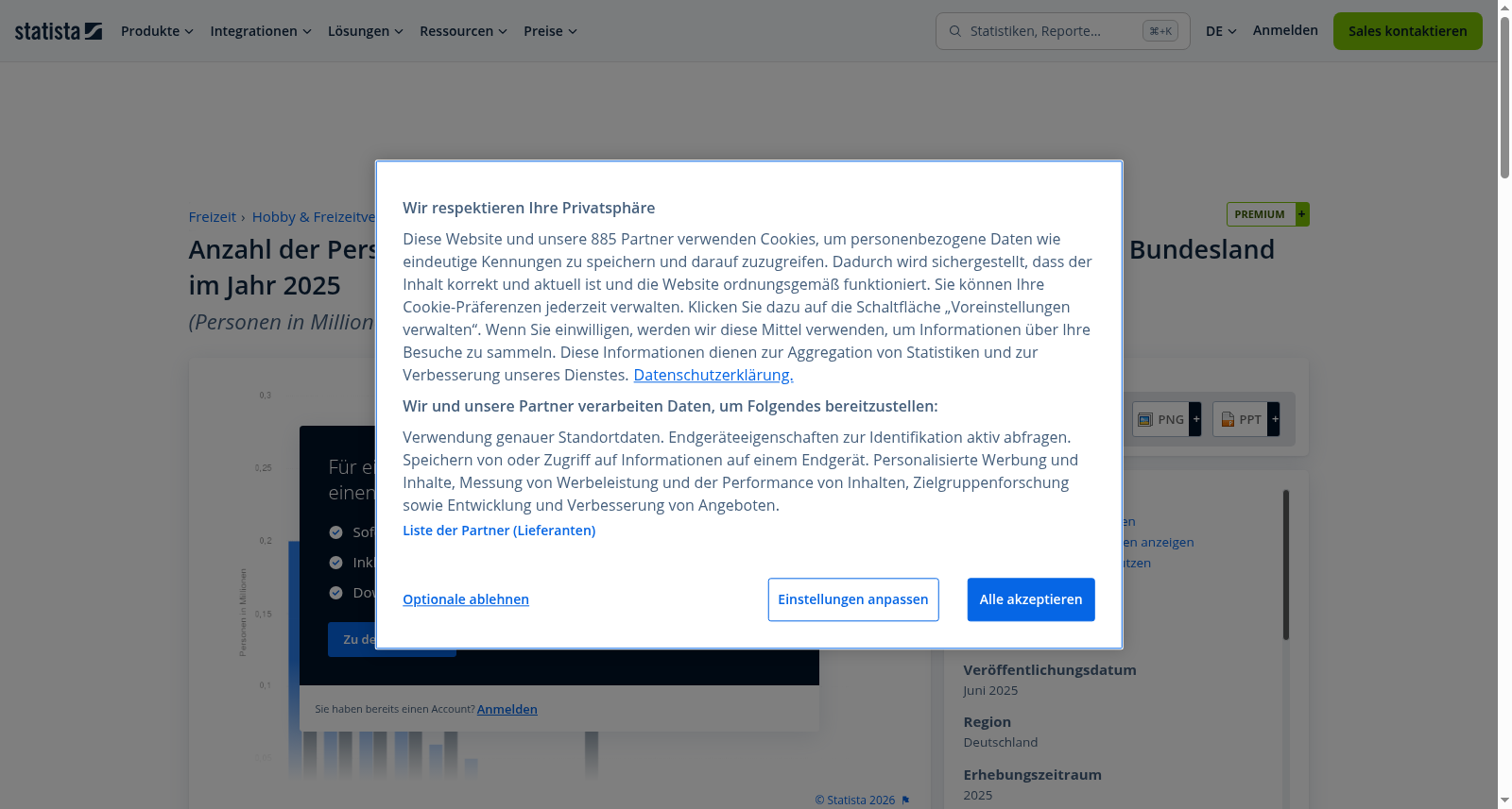 Umfrage in Deutschland zum persönlichen Pferdebesitz nach Gebiet 2023 数据集图片