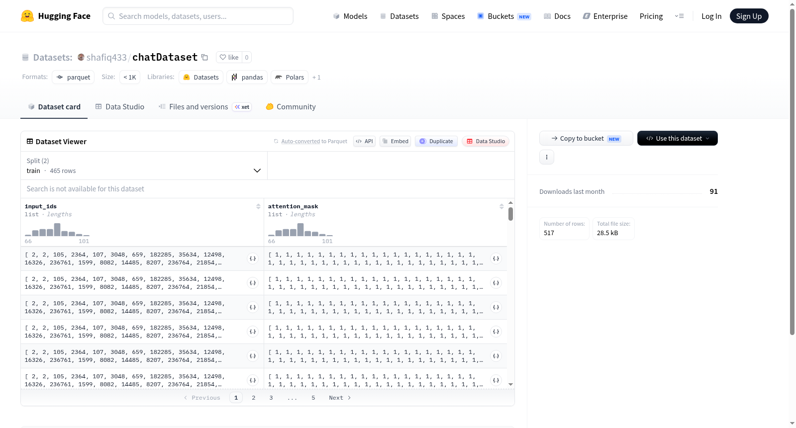 chatDataset 数据集图片